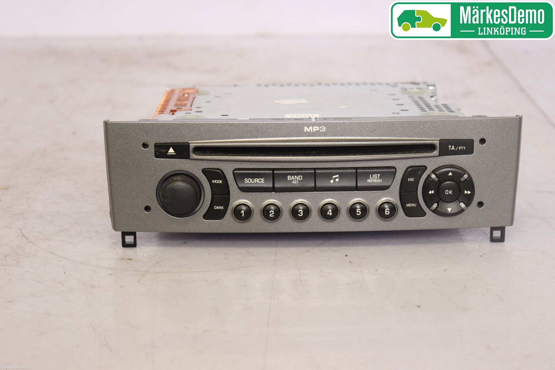 Peugeot 308 08-13 Cd Radio - Multimediapanel
