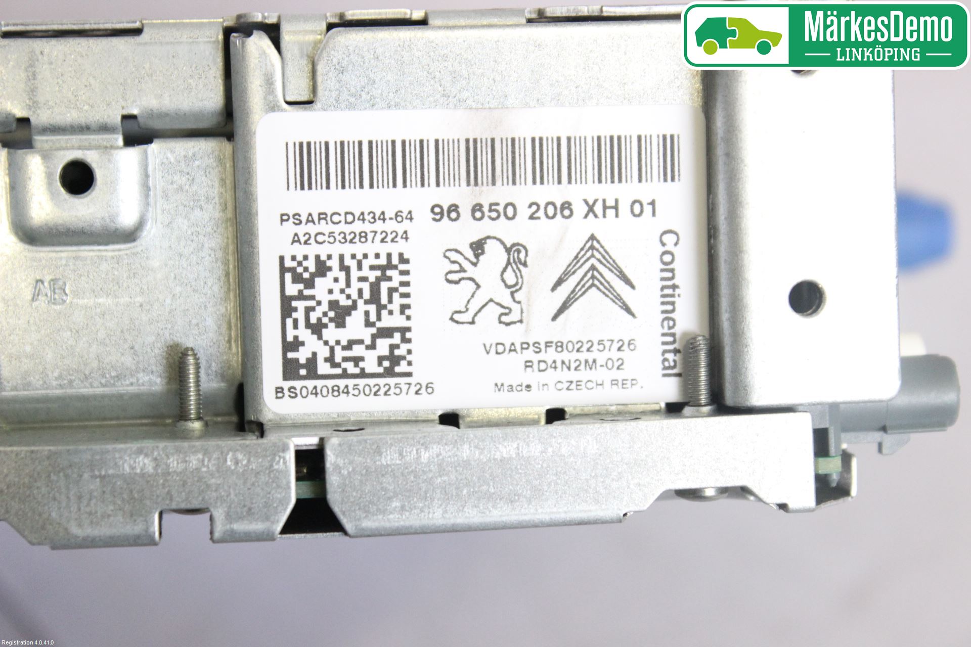 Peugeot 308 08-13 Cd Radio - Multimediapanel