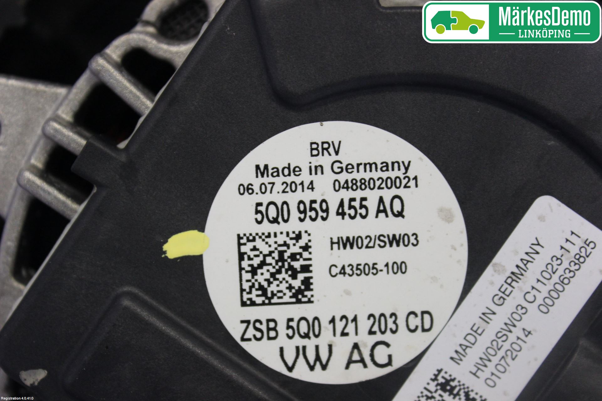 Volkswagen VW GOLF / E-GOLF VII 13-20 Kylfläkt El