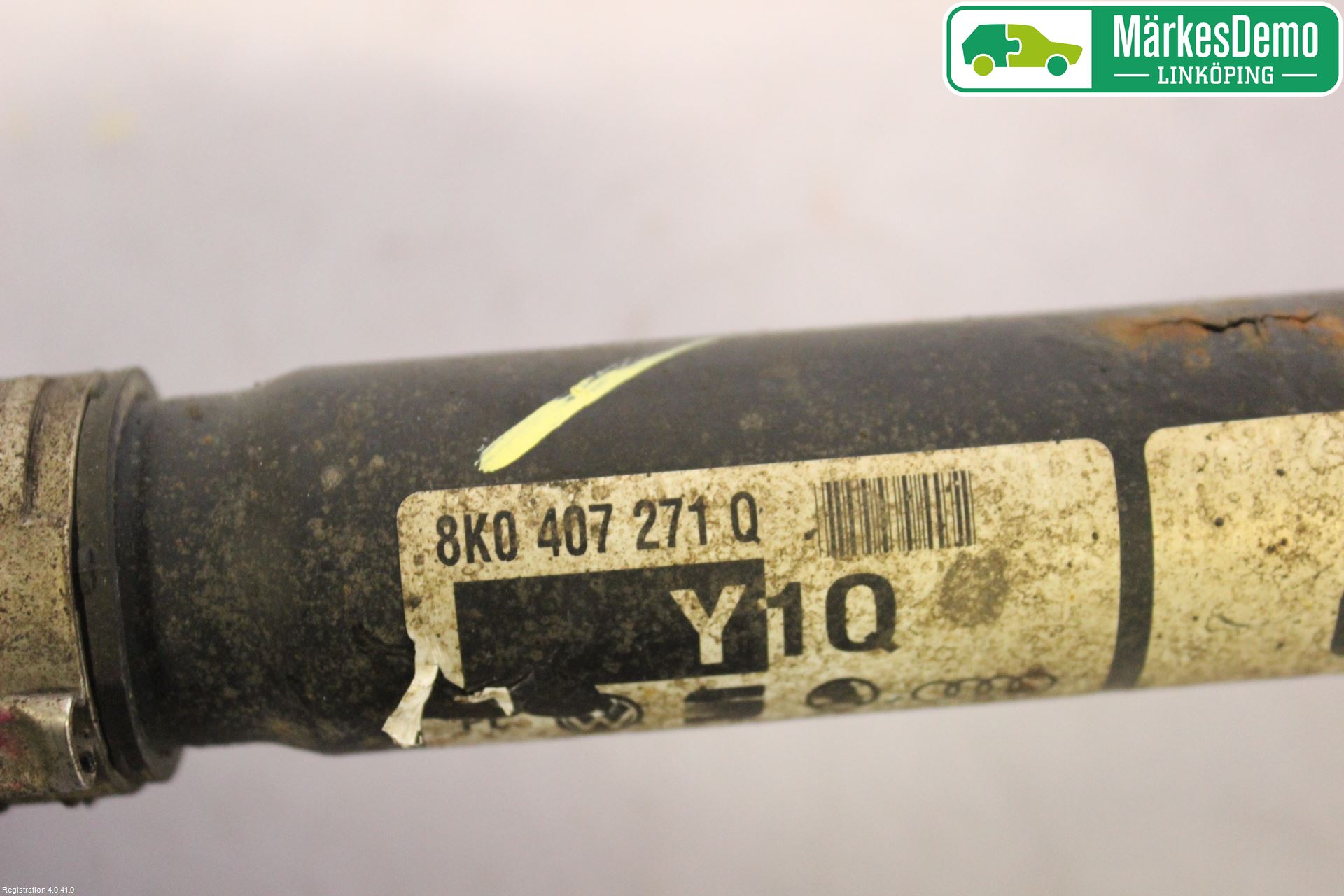 Audi A4/S4 08-11 Drivaxel Fram Vänster