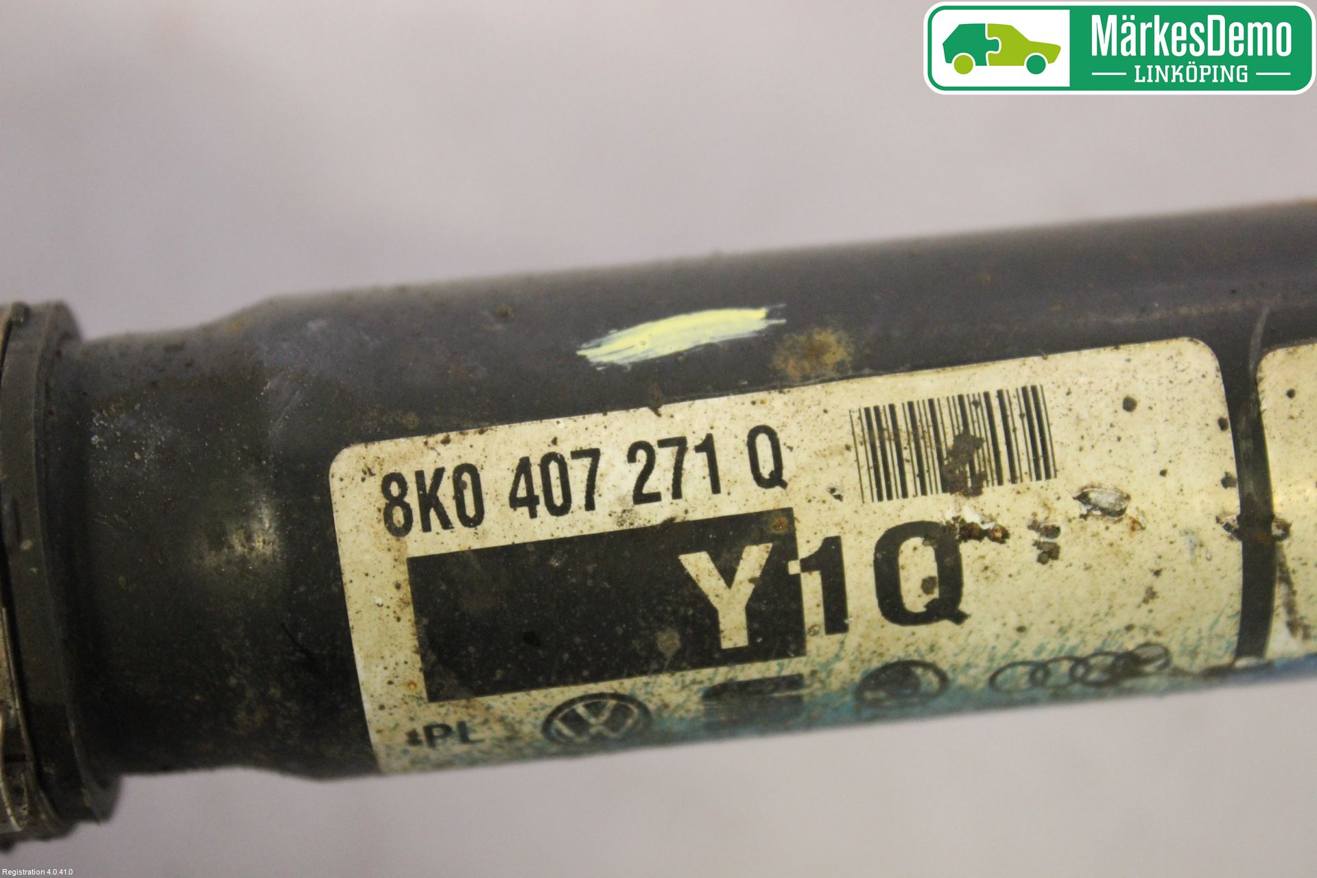 Audi A4/S4 08-11 Drivaxel Fram Höger