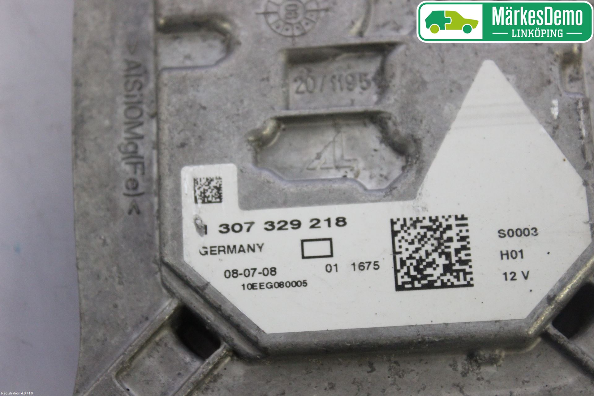 Audi A4/S4 08-11 Styrenhet Strålkastare