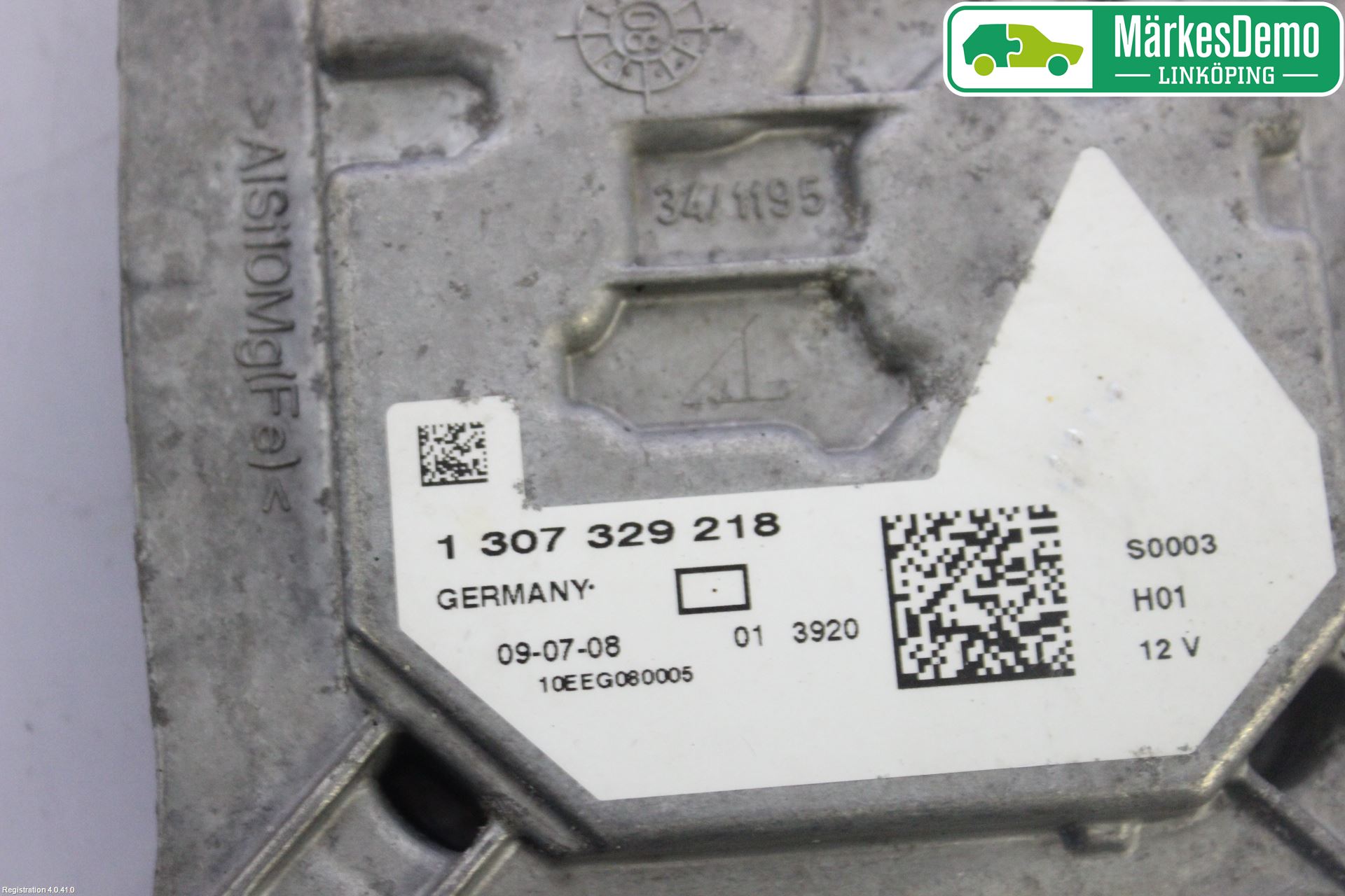 Audi A4/S4 08-11 Styrenhet Strålkastare