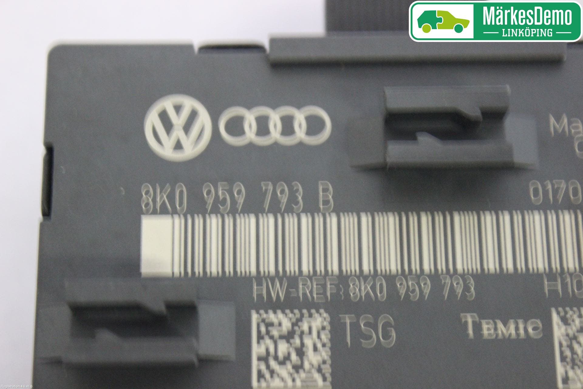 Audi A4/S4 08-11 Styrenhet Dörr