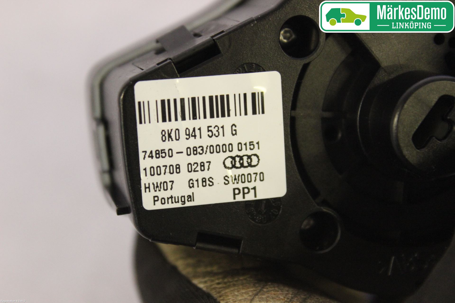 Audi A4/S4 08-11 Strömställare Ljus