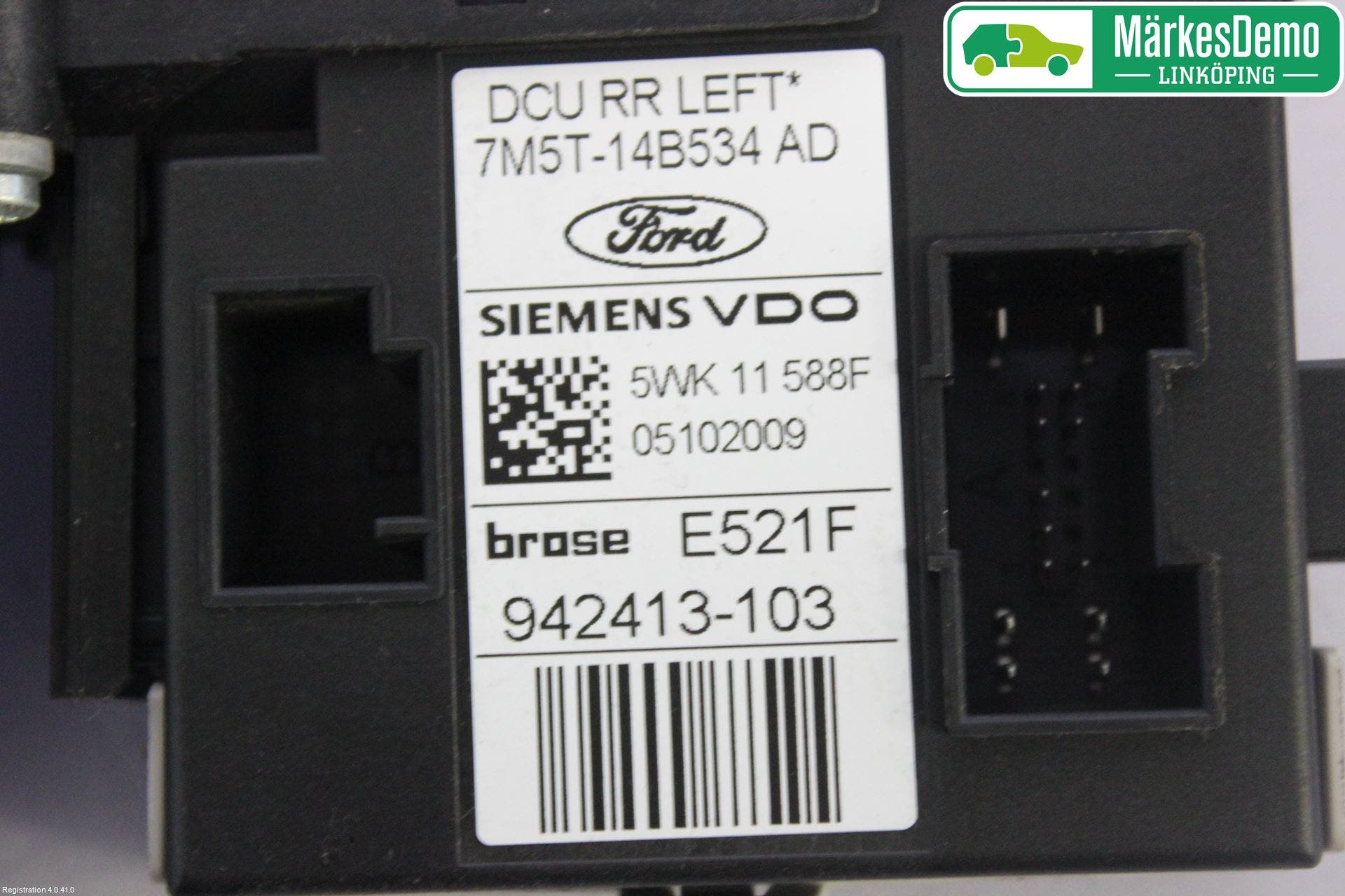 Ford KUGA 08-12 Fönsterhissmotor