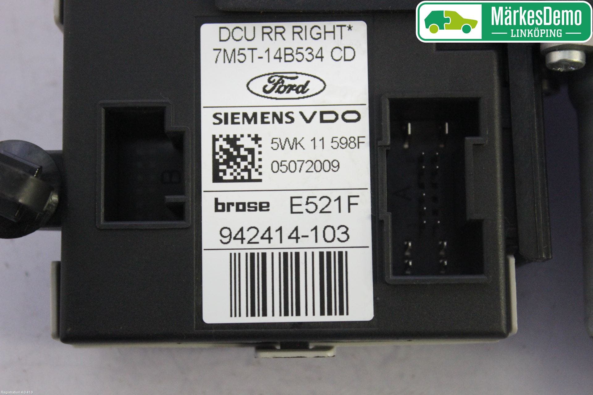 Ford KUGA 08-12 Fönsterhissmotor