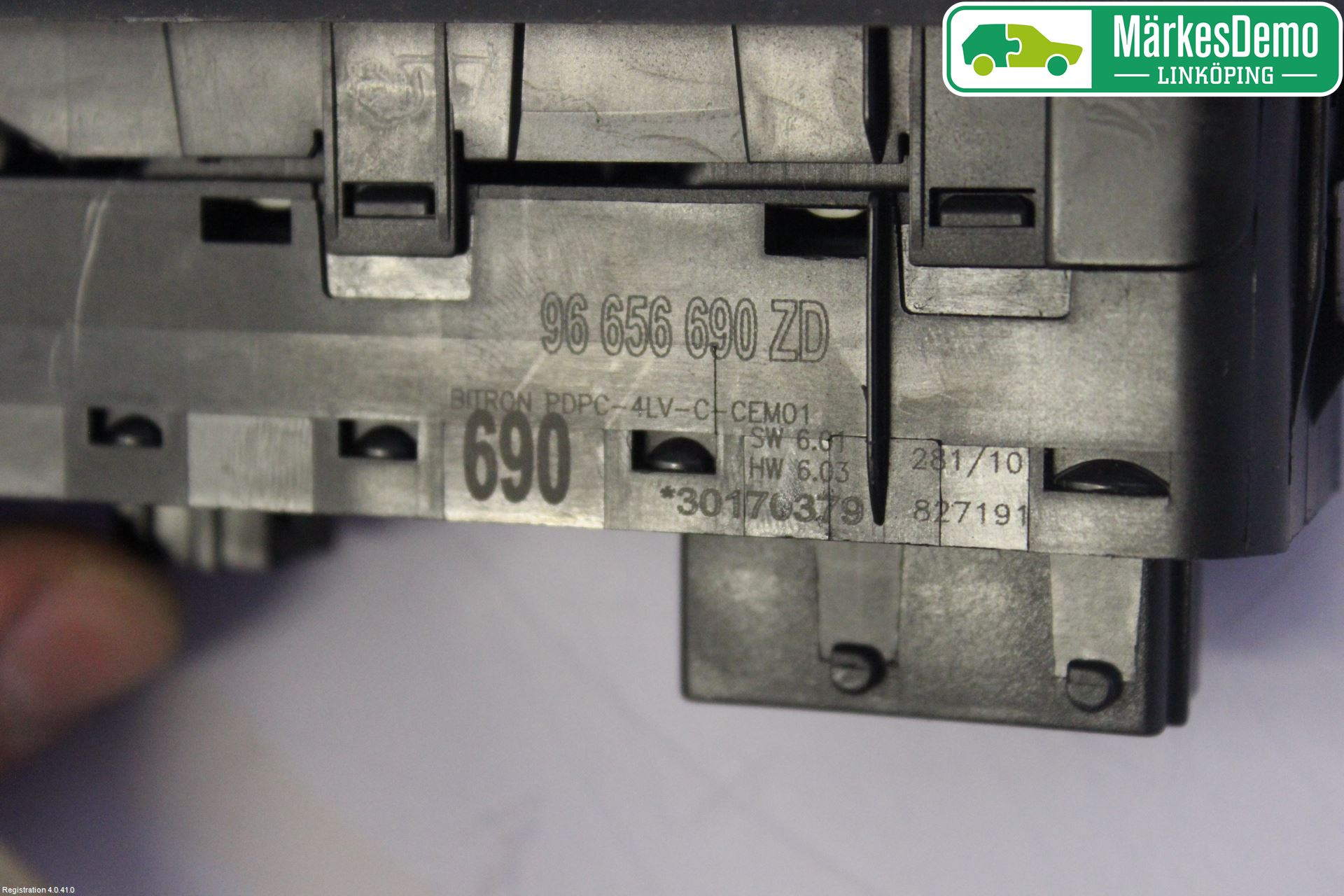 Citroen C5 08-17 Strömställare Elhiss