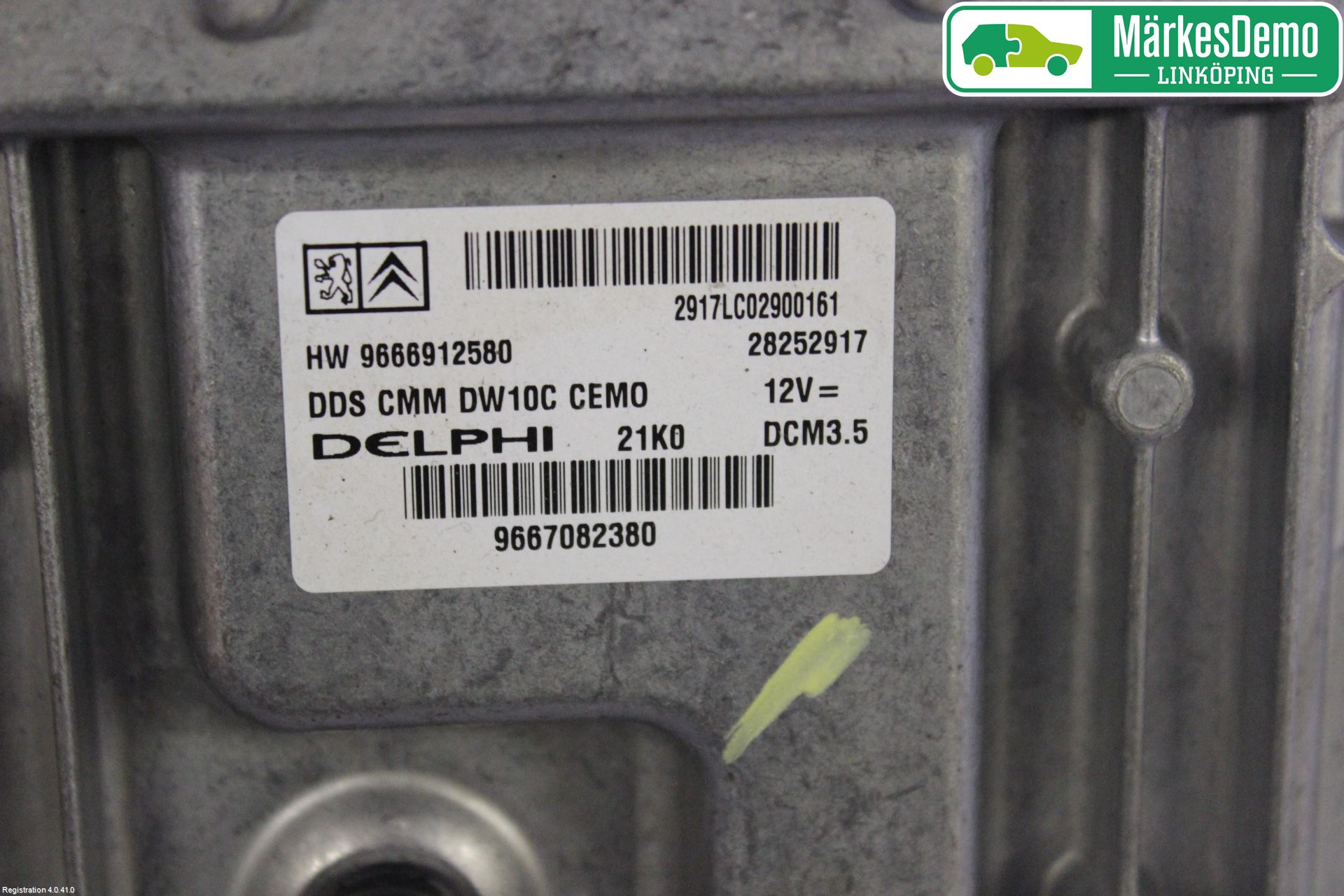 Citroen C5 08-17 Styrenhet Inspump Diesel