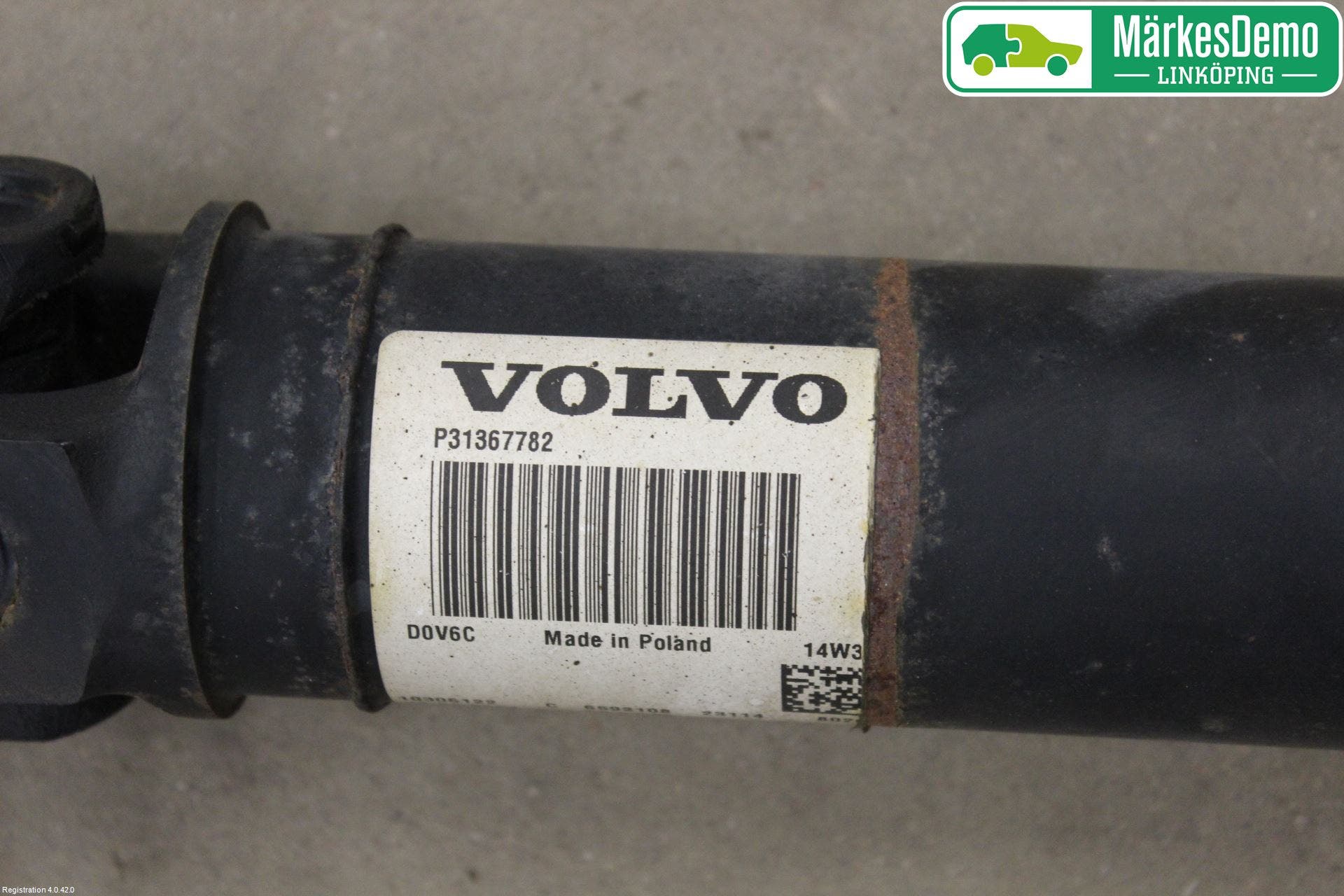 Volvo V70 14-16 Mellanaxel Komp