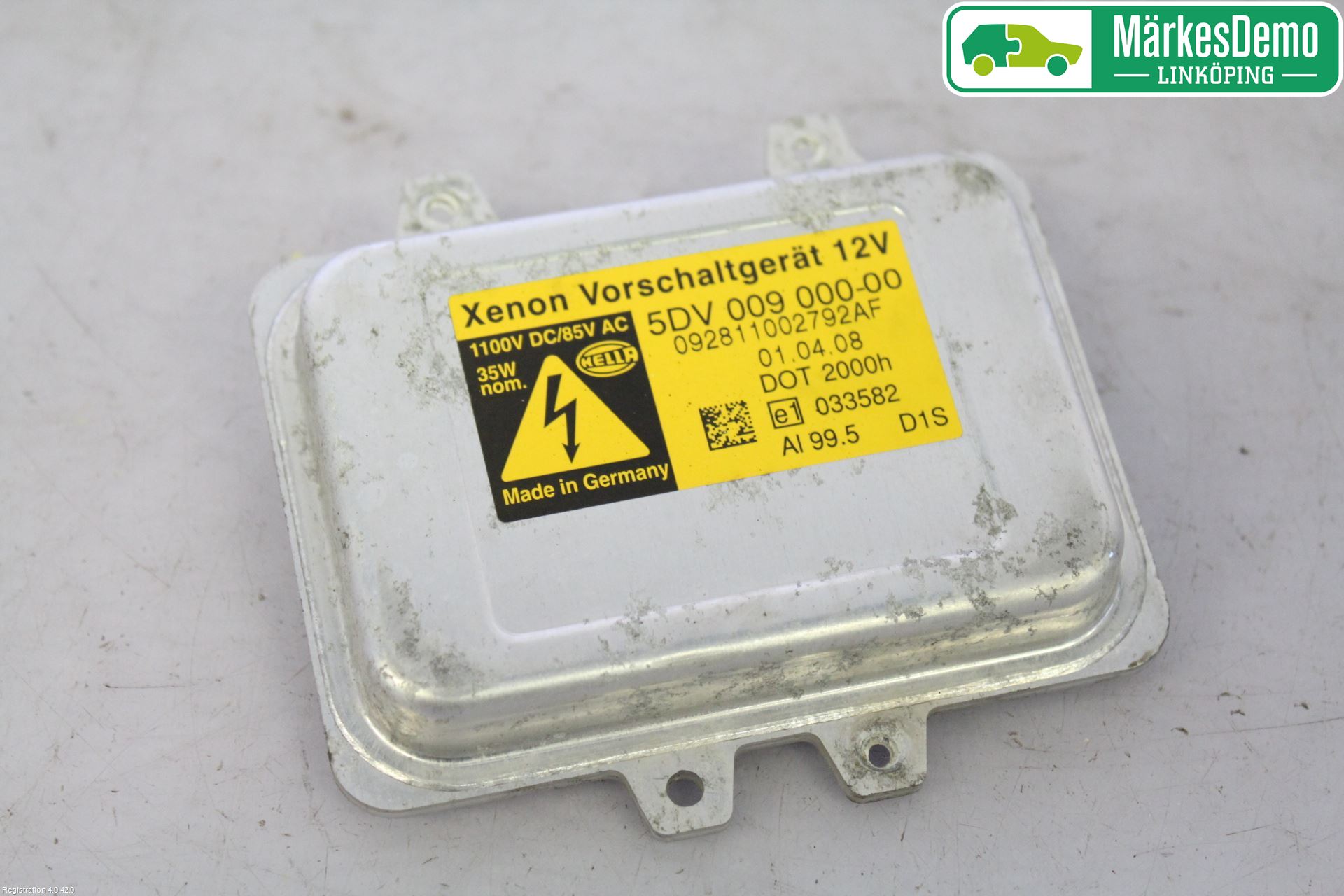 Ford S-MAX 06-15 Styrenhet Strålkastare