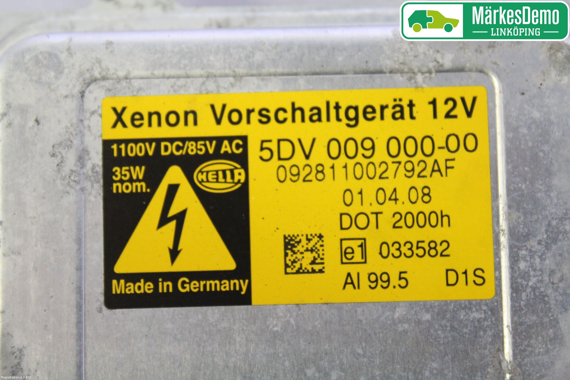 Ford S-MAX 06-15 Styrenhet Strålkastare