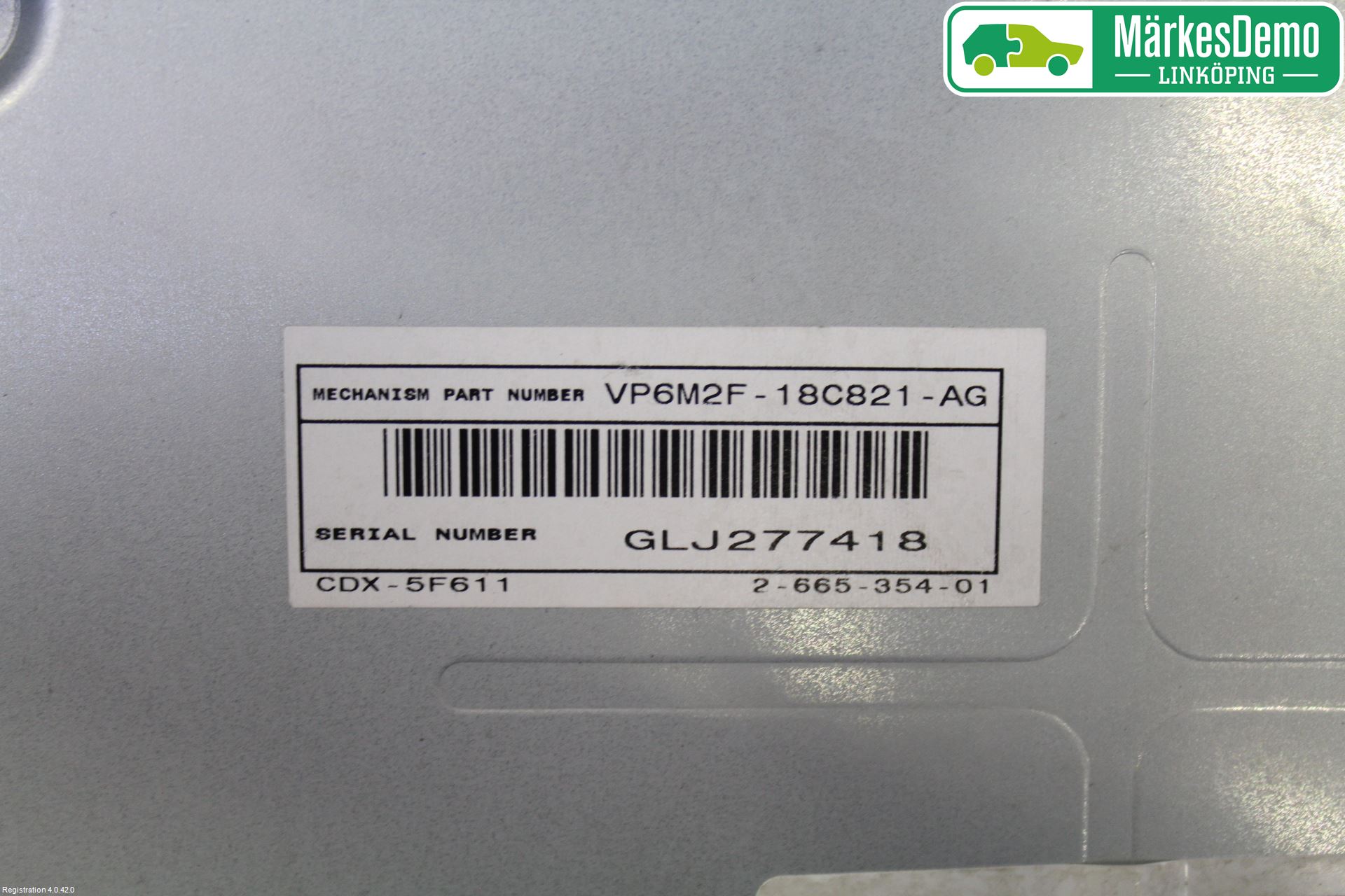 Ford S-MAX 06-15 Cd Radio - Multimediapanel