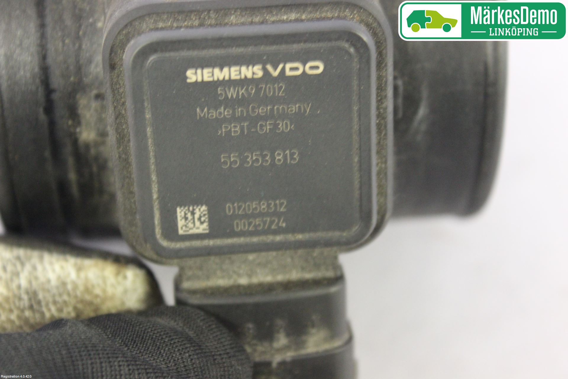 Opel VECTRA C 06-08 Injluftmassamätare