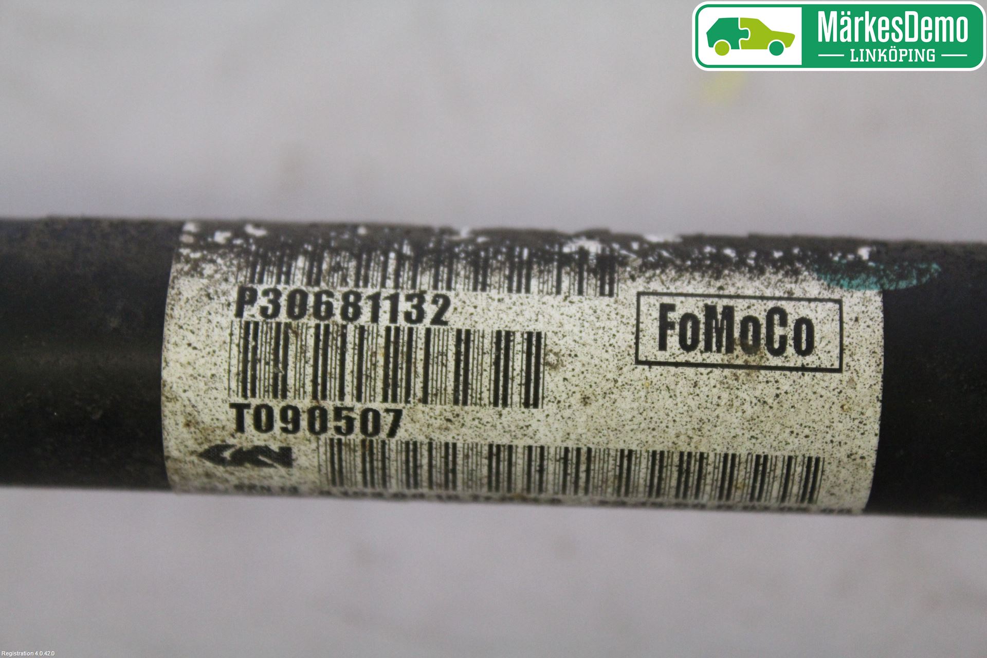 Ford KUGA 08-12 Drivaxel Bak Vänster