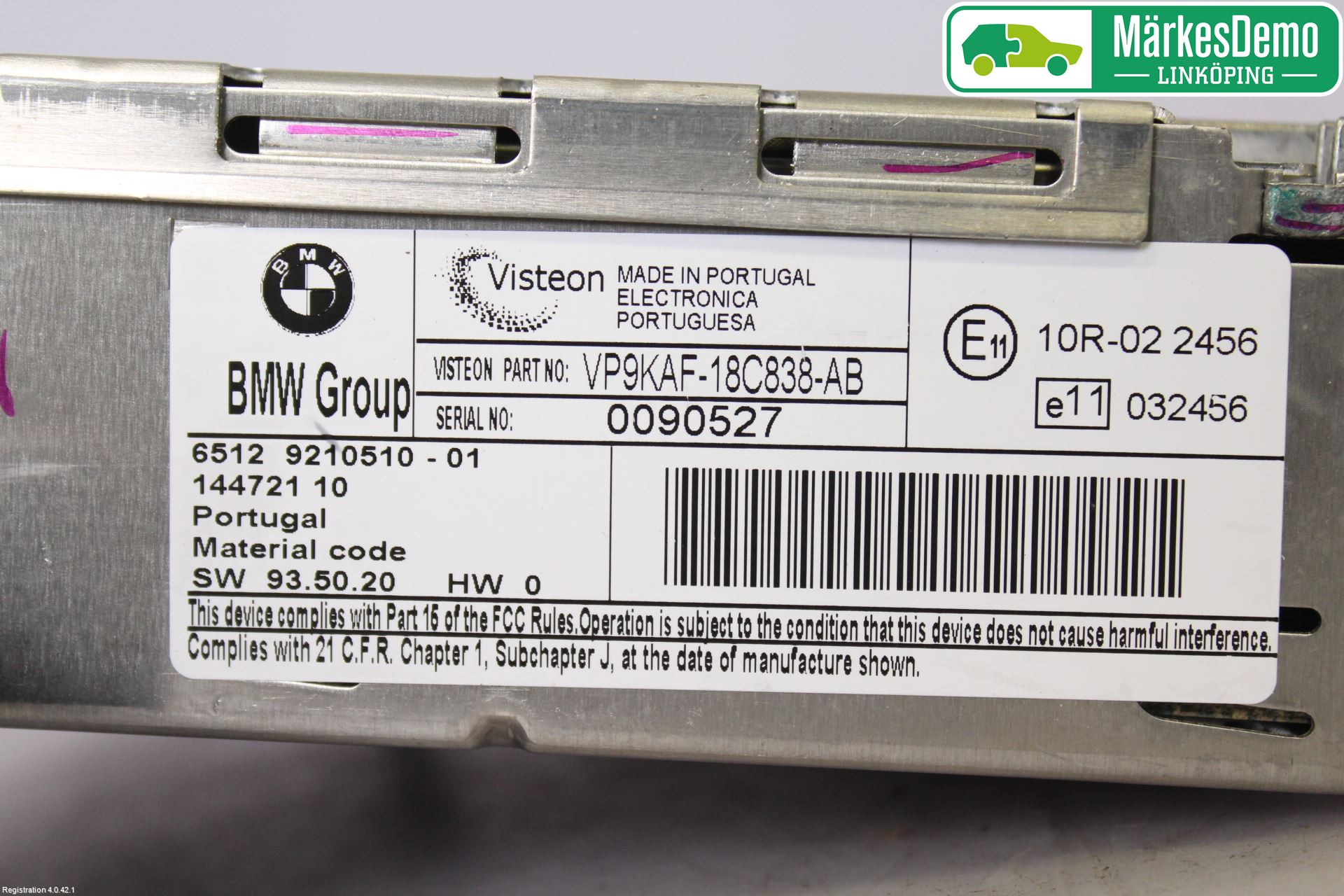 BMW 1 E87/81 5D/3D 03-11 Cd Radio - Multimediapanel