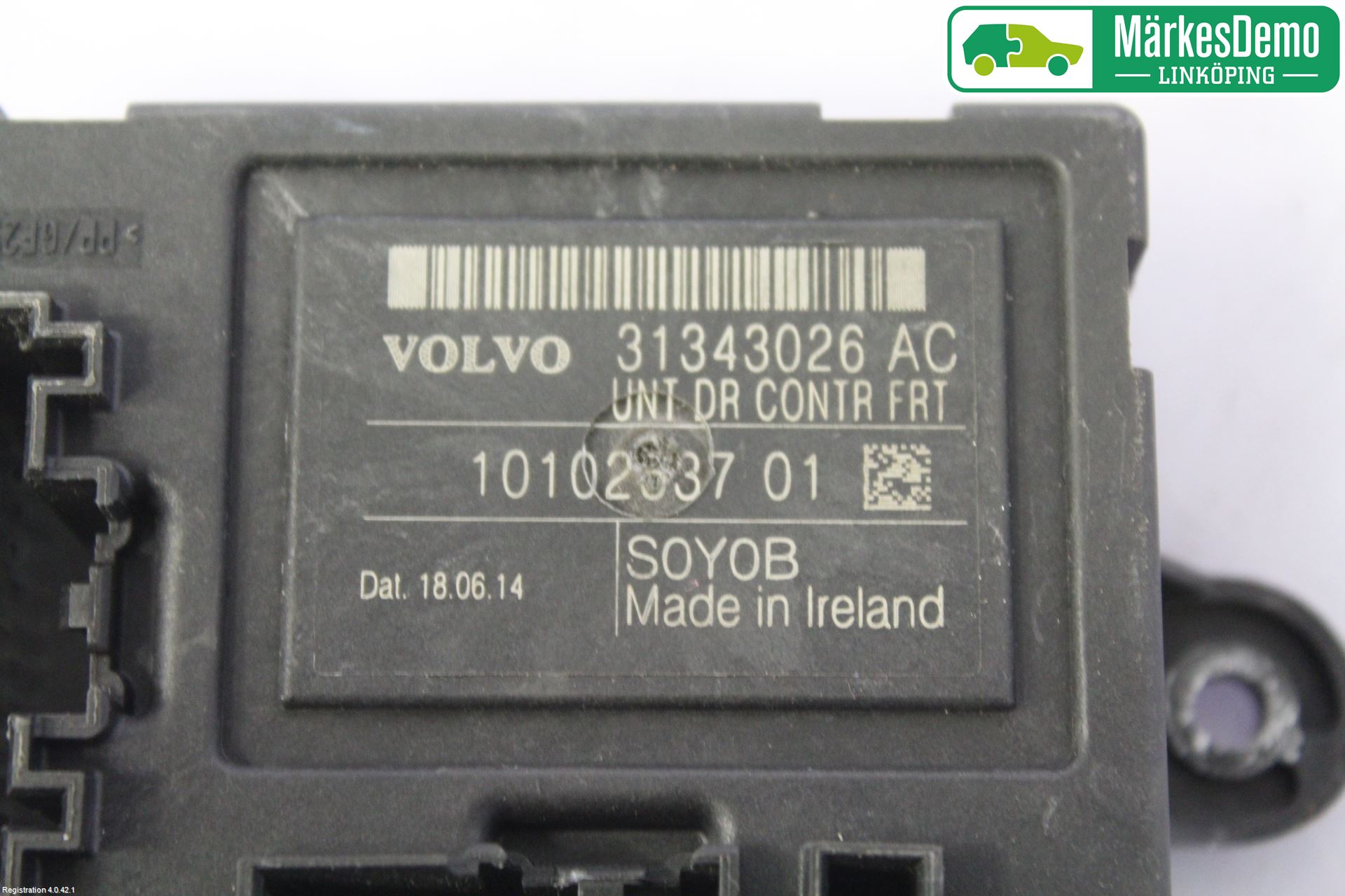 Volvo V70 14-16 Styrenhet Dörr