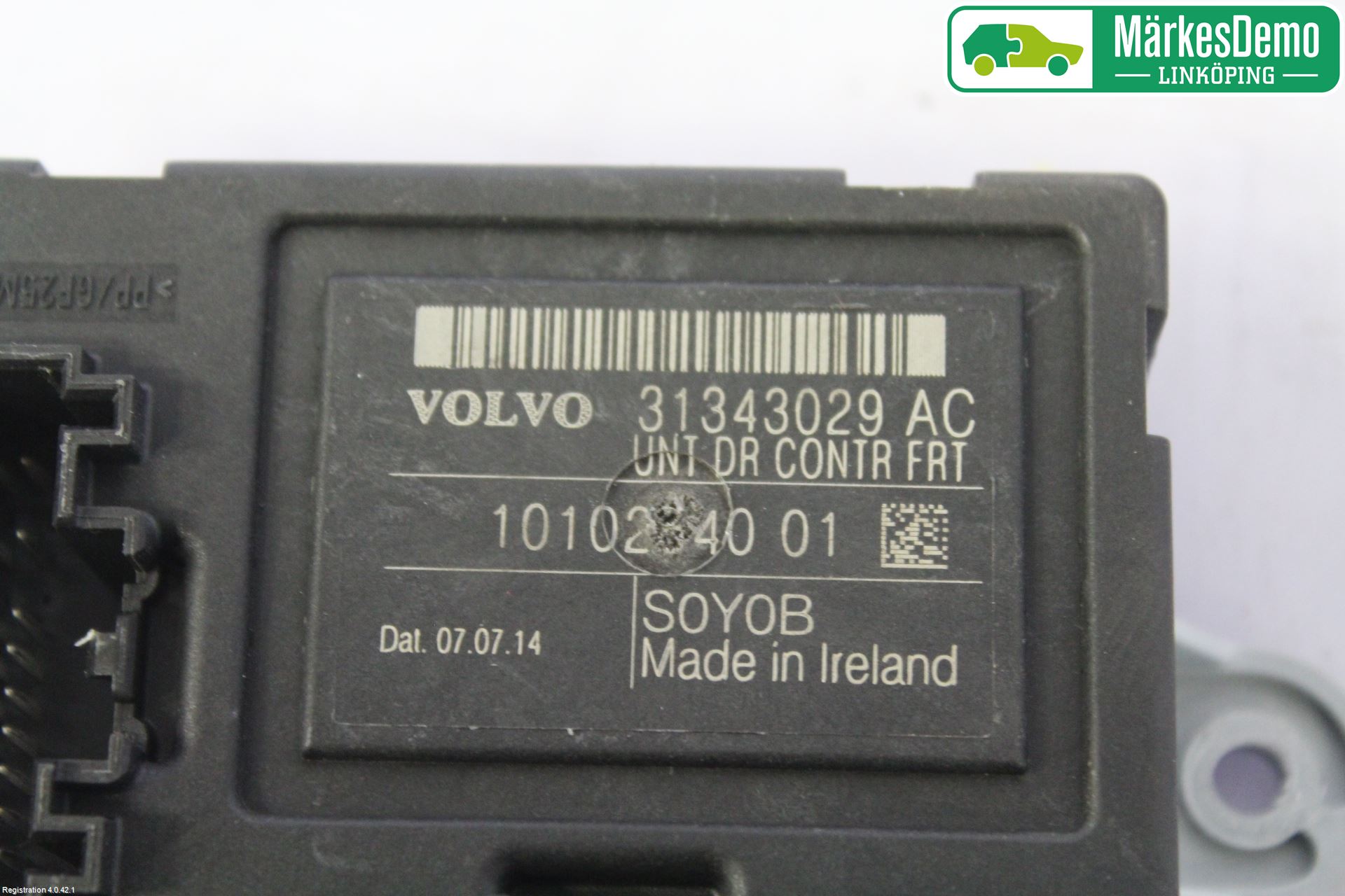 Volvo V70 14-16 Styrenhet Dörr