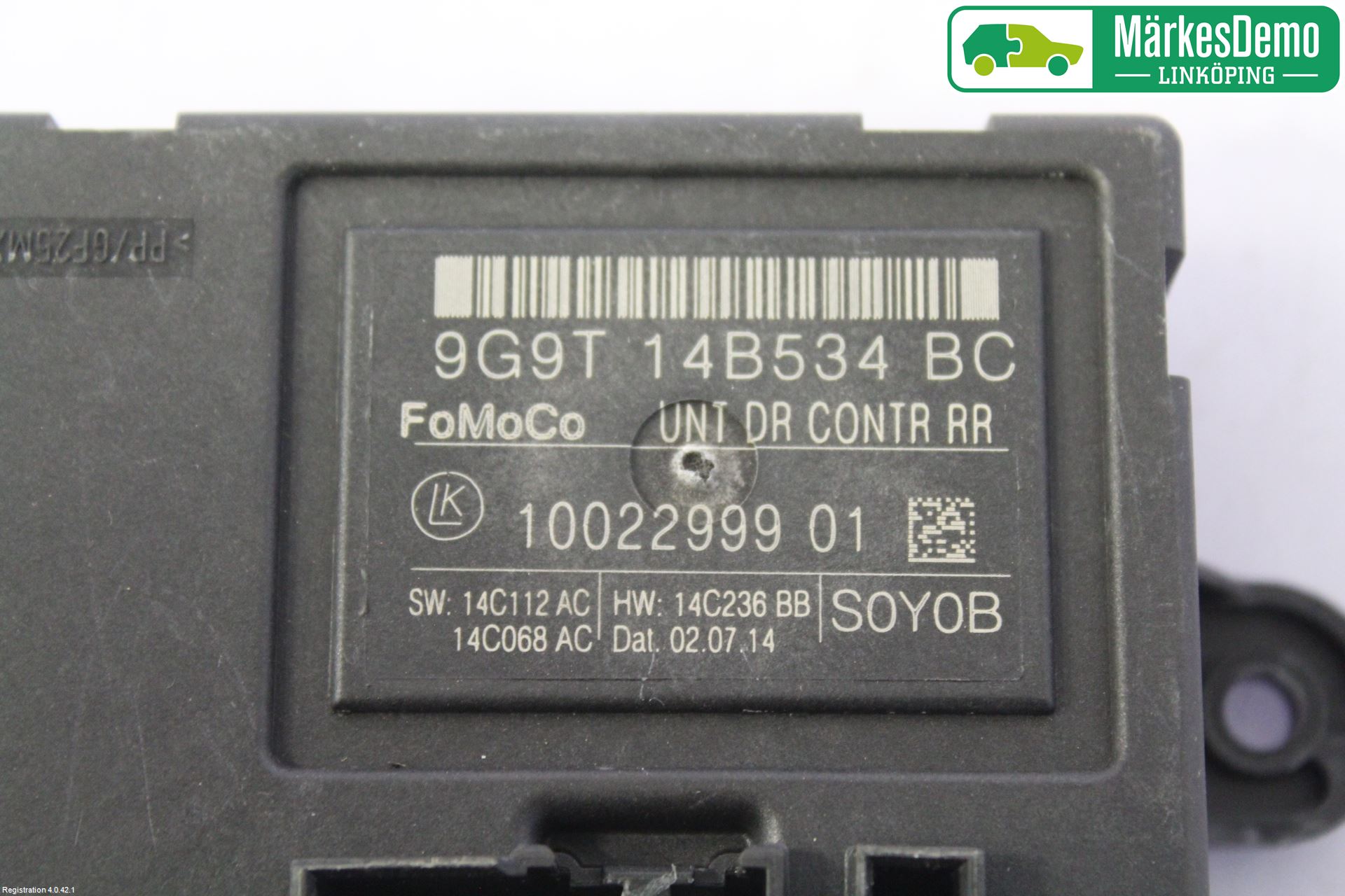 Volvo V70 14-16 Styrenhet Dörr