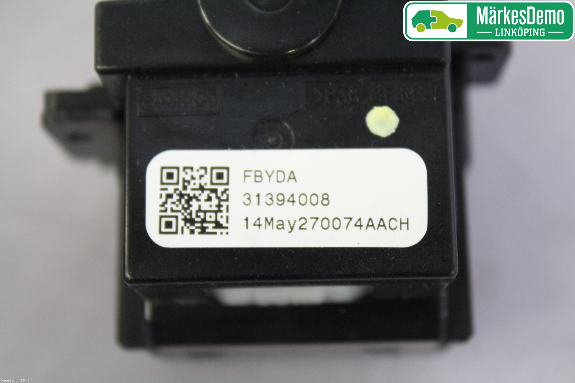 Volvo V70 14-16 Spak Torkar-Spolomk