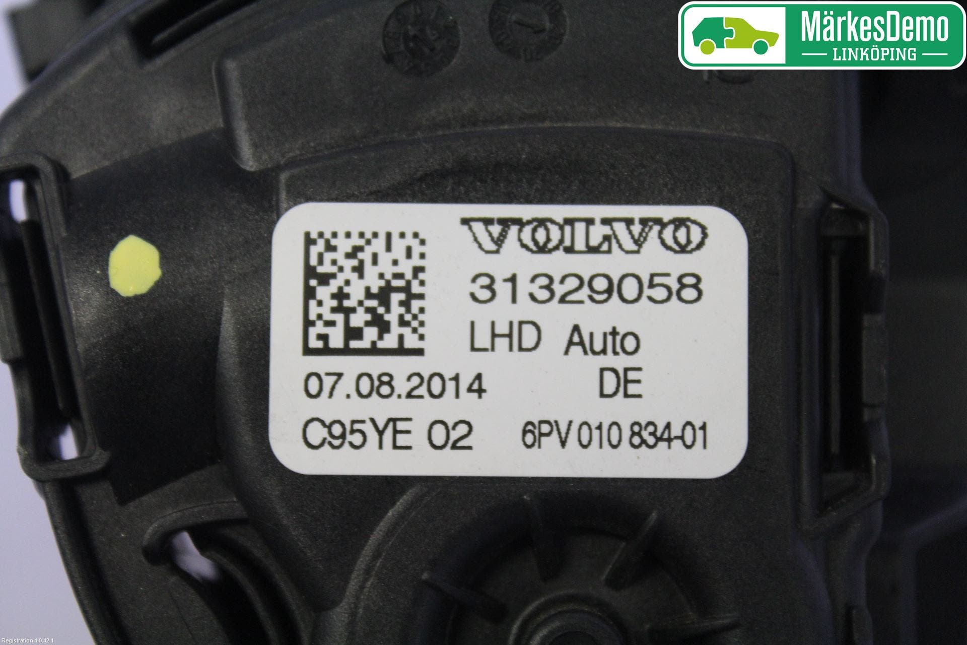 Volvo V70 14-16 Gaspedal