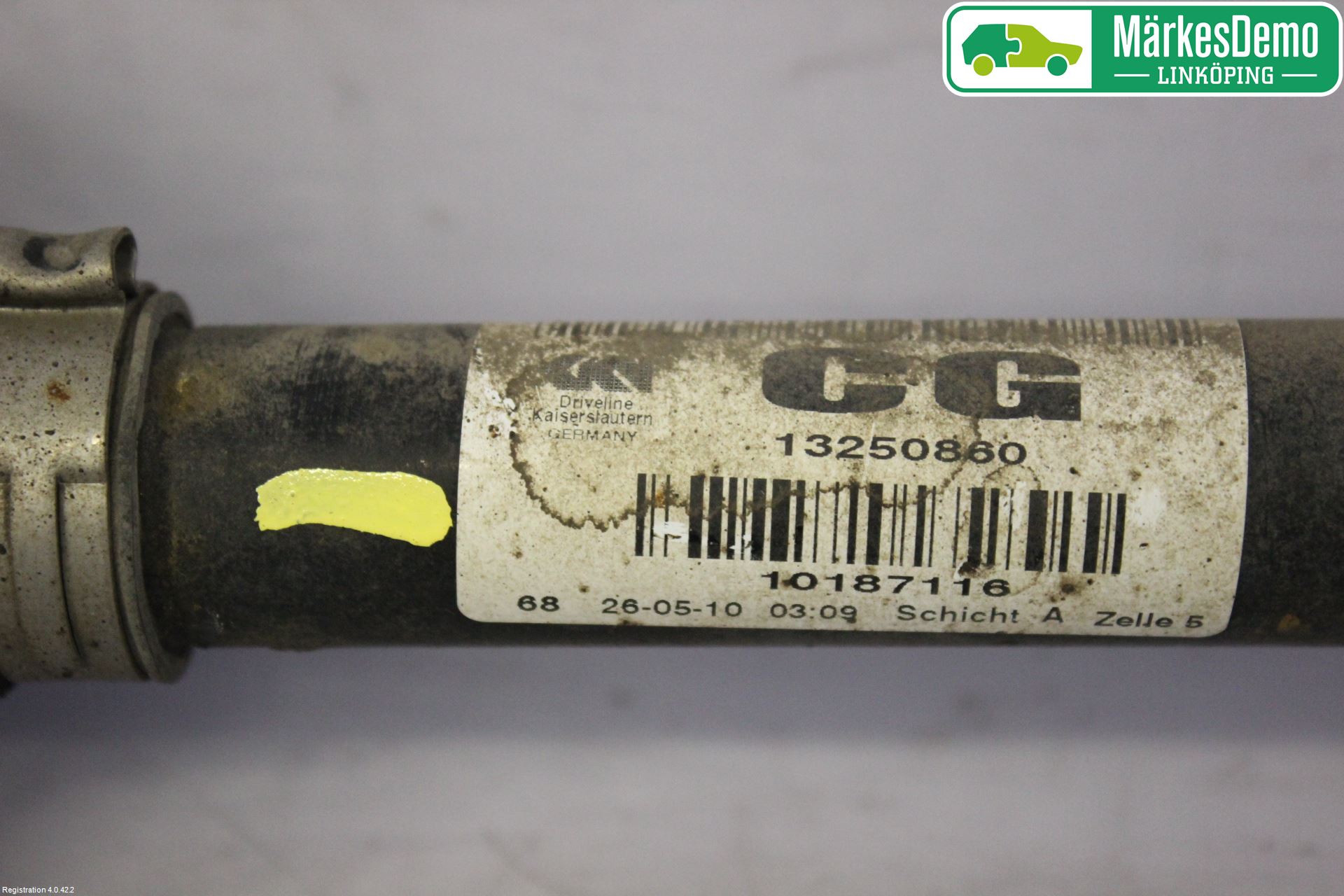 Opel ASTRA J 10-15 Drivaxel Fram Vänster
