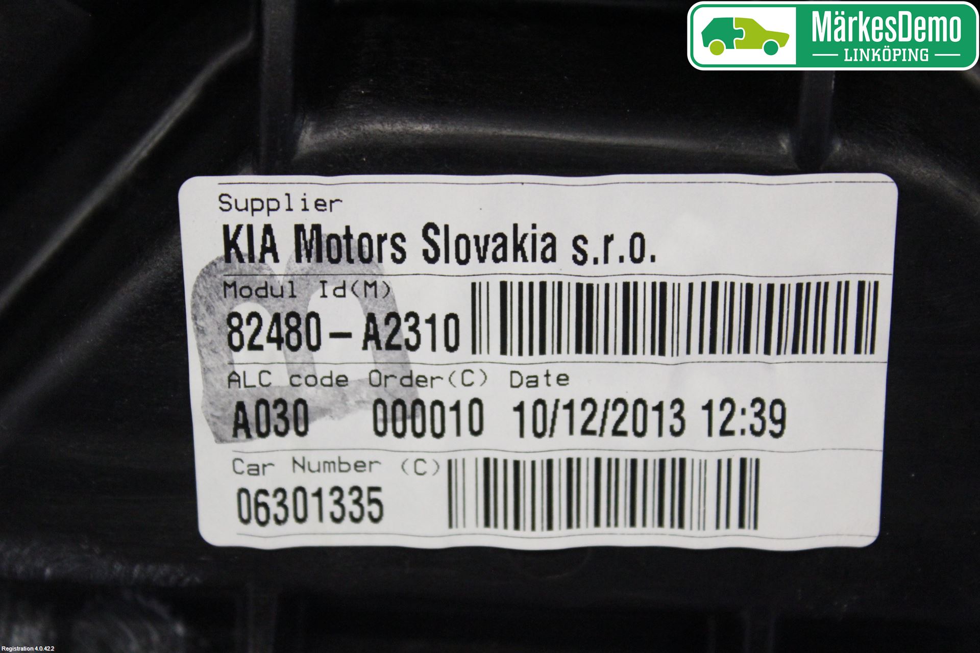 Kia CEED 12-18 Fönsterhissmekanism