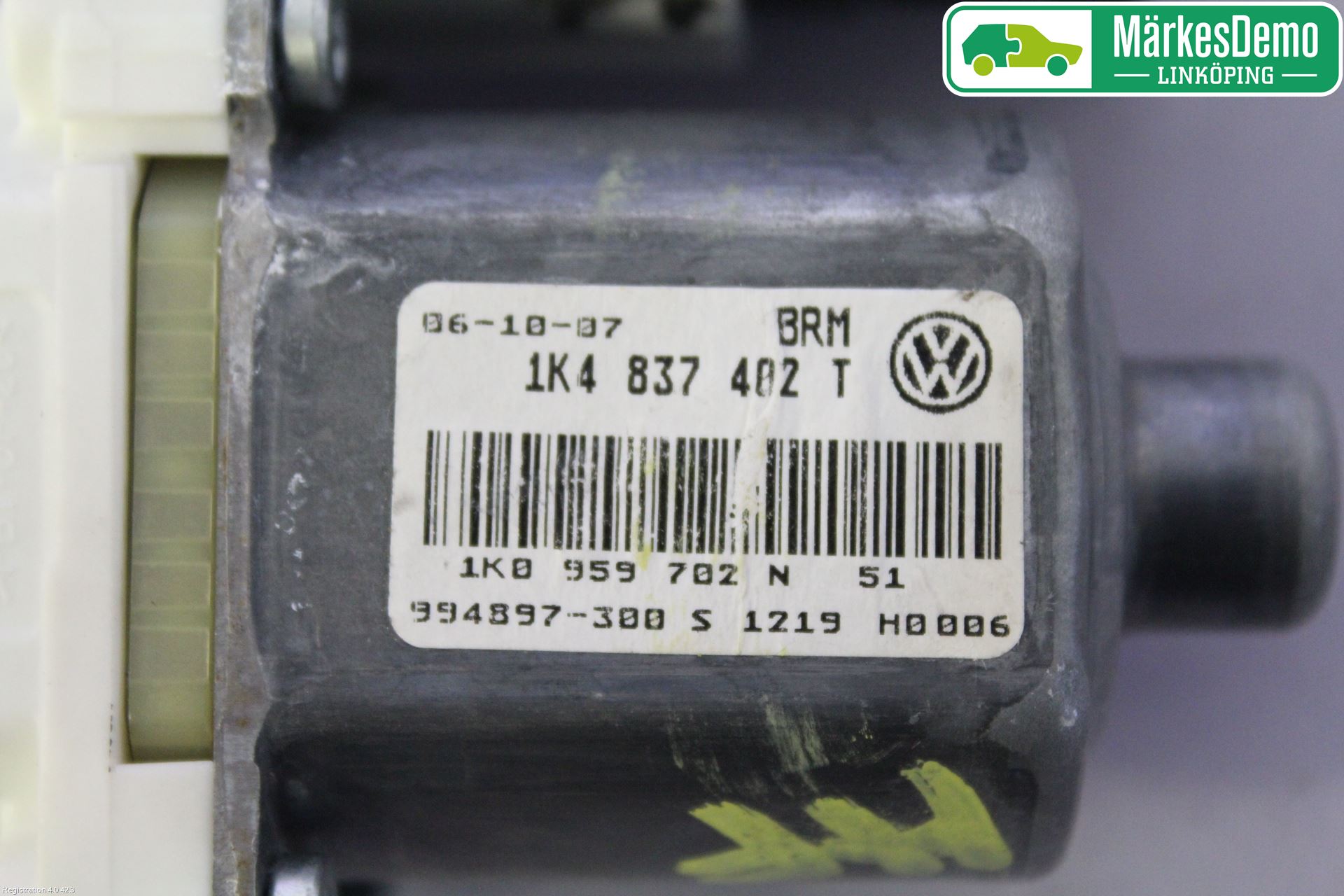 Volkswagen VW GOLF V 04-09 Fönsterhissmotor