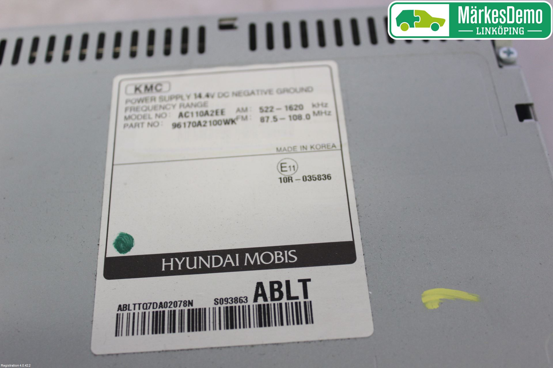 Kia CEED 12-18 Cd Radio - Multimediapanel