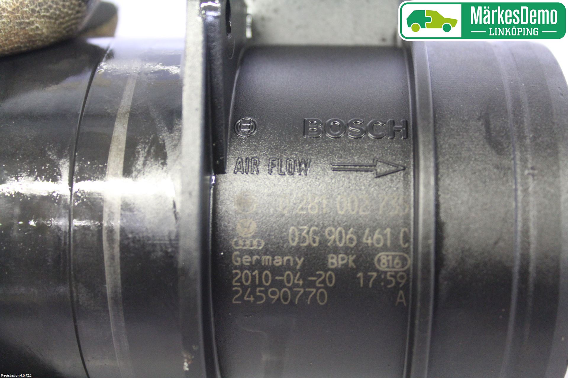 Audi Q5 09-16 Injluftmassamätare