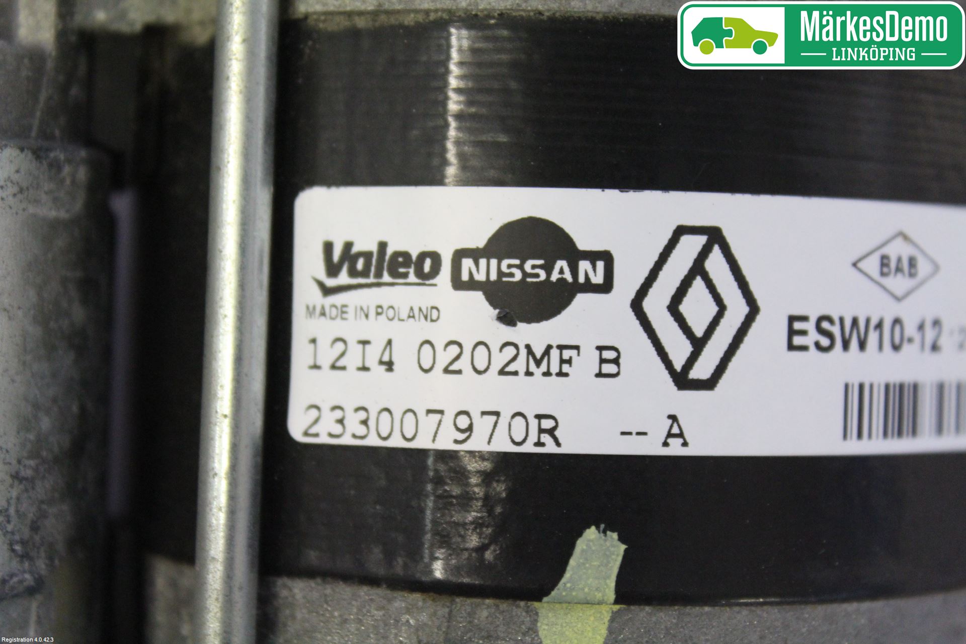 Renault CLIO IV 12-16 Startmotor