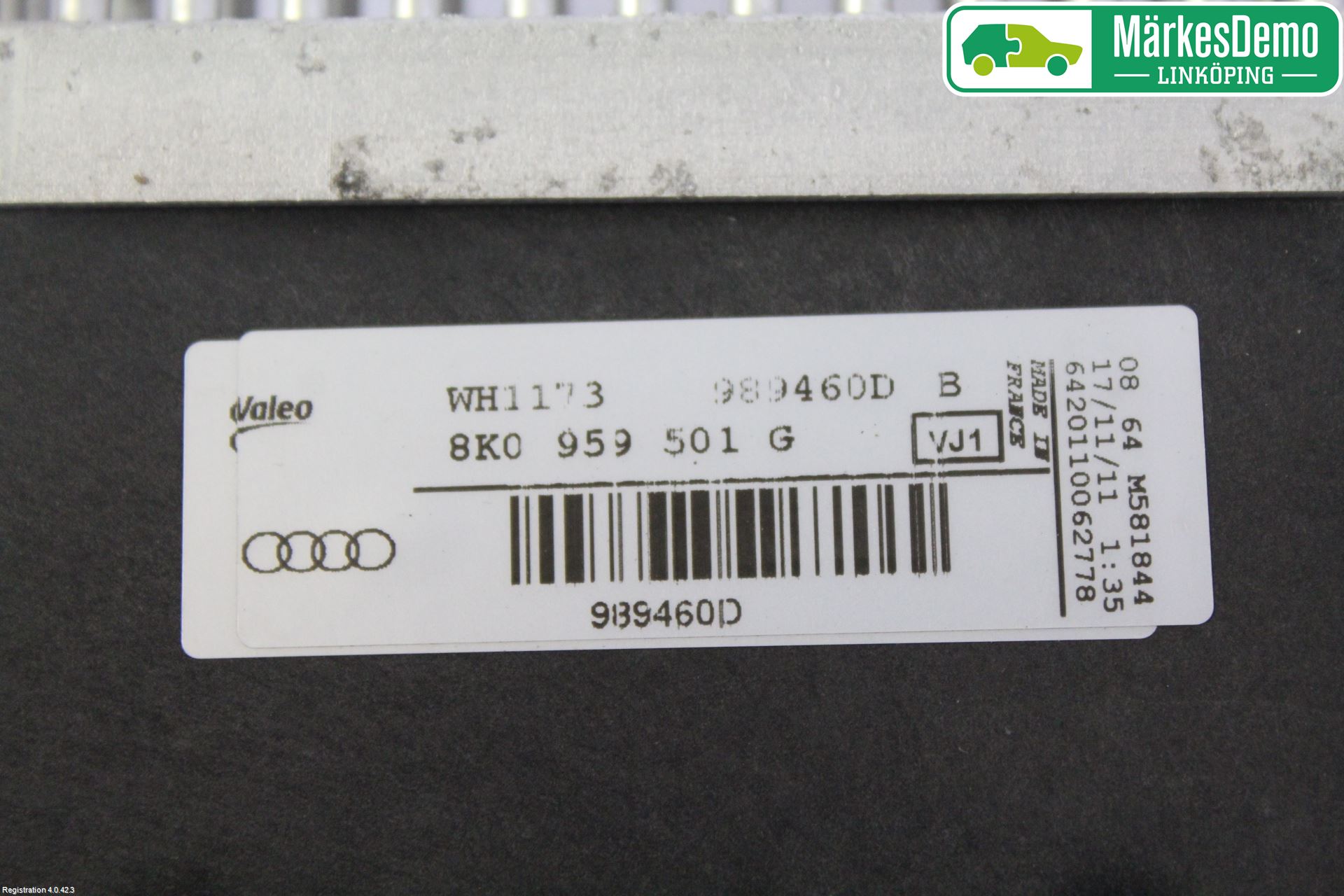 Audi A6/S6 4G 11-18 Kylfläktsmotstånd