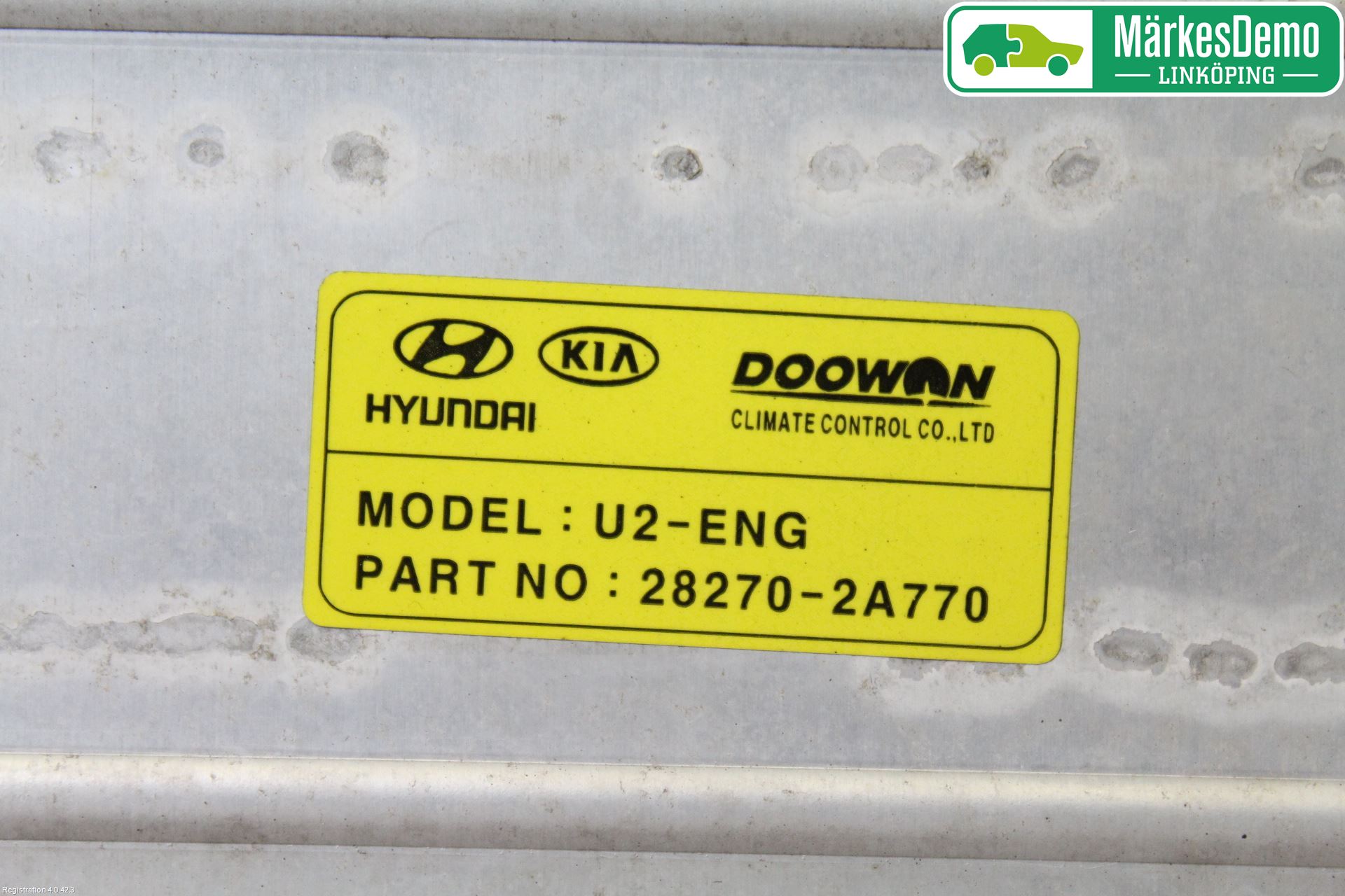 Kia CEED 12-18 Laddluft-Intercooler Kyl