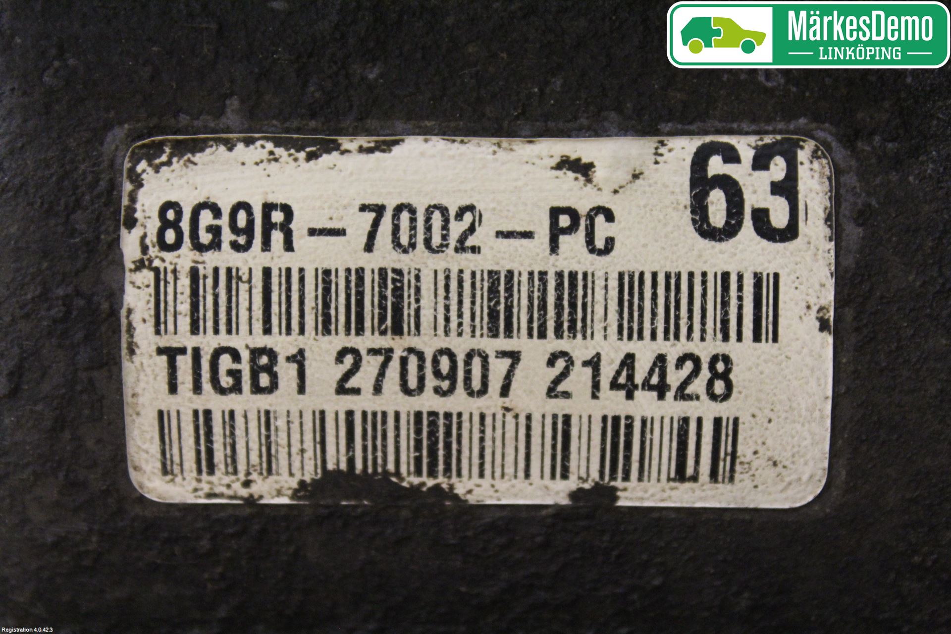 Volvo V50 08-12 Växellåda Man 6 Vxl