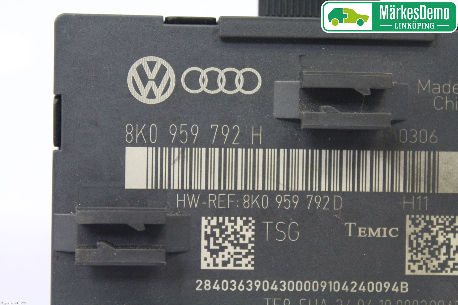 Audi Q5 09-16 Styrenhet Dörr