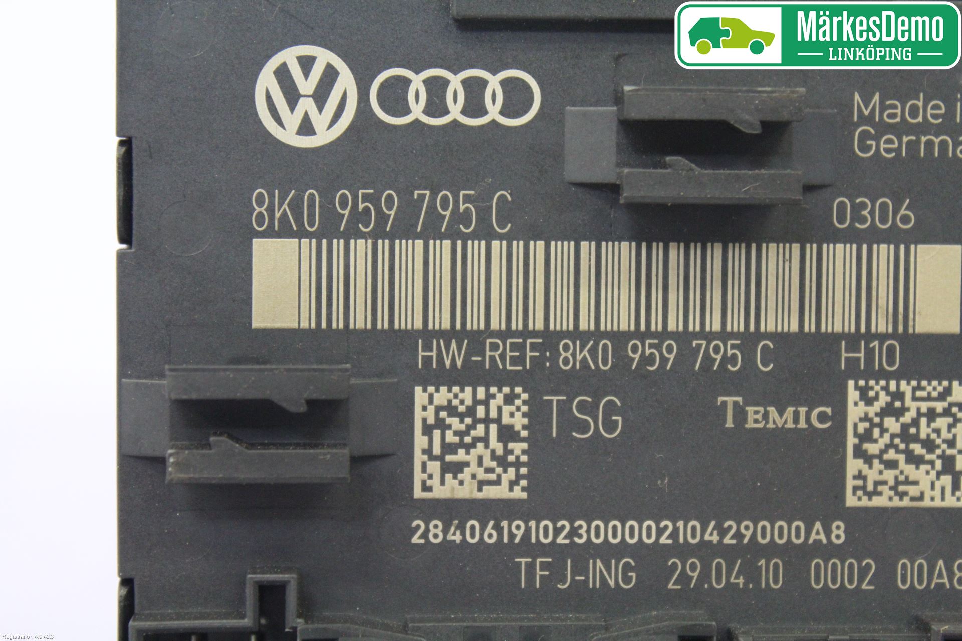 Audi Q5 09-16 Styrenhet Dörr