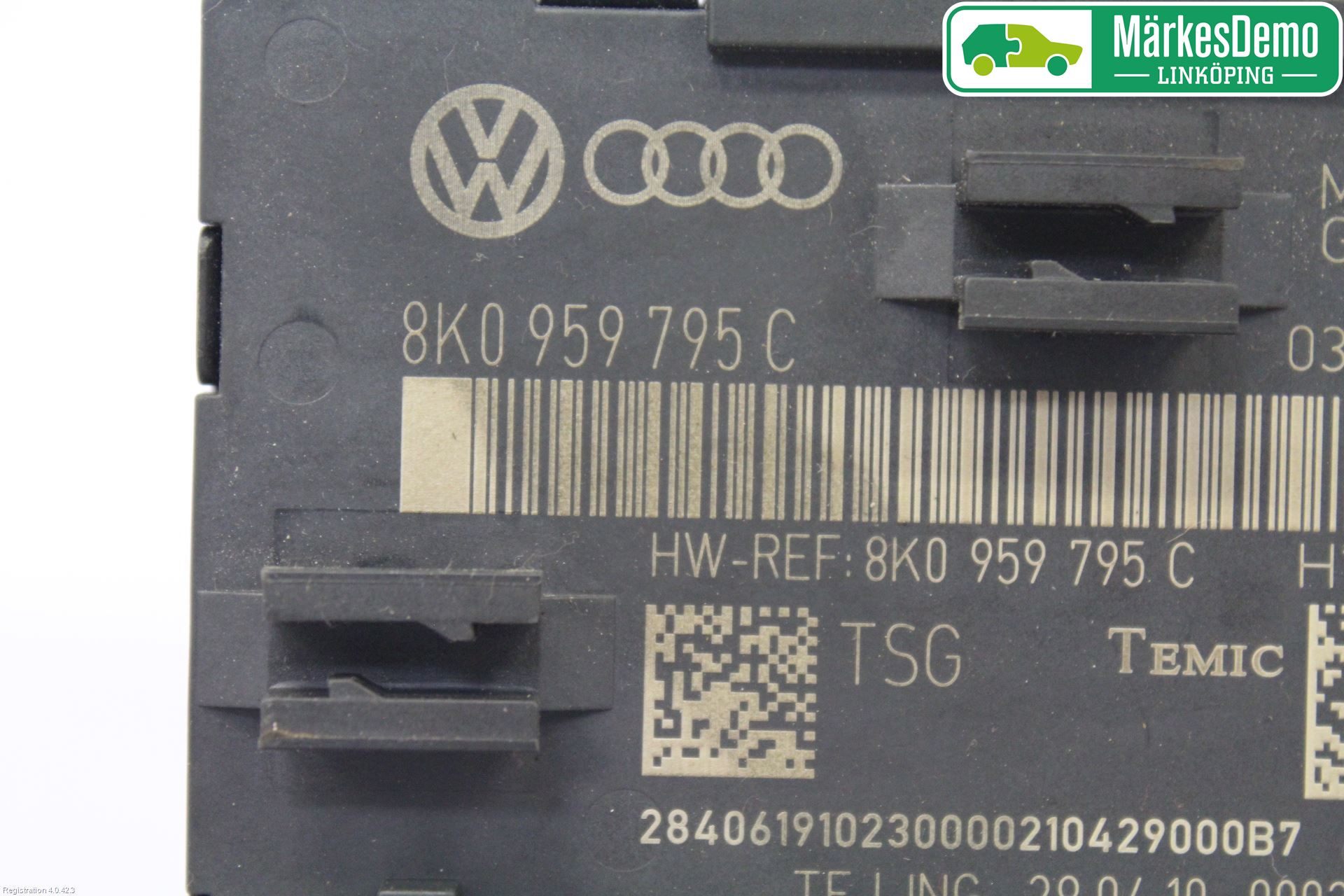 Audi Q5 09-16 Styrenhet Dörr