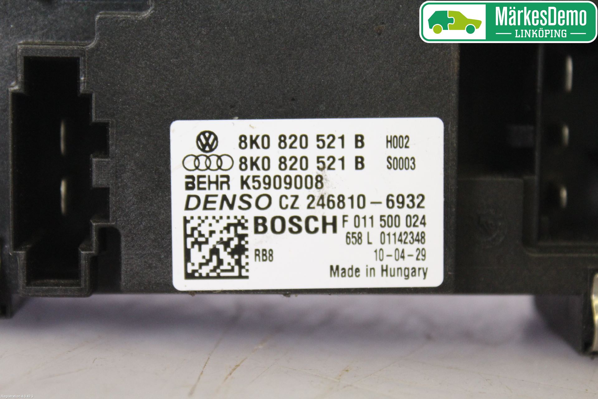 Audi Q5 09-16 Värmefläktsmotstånd