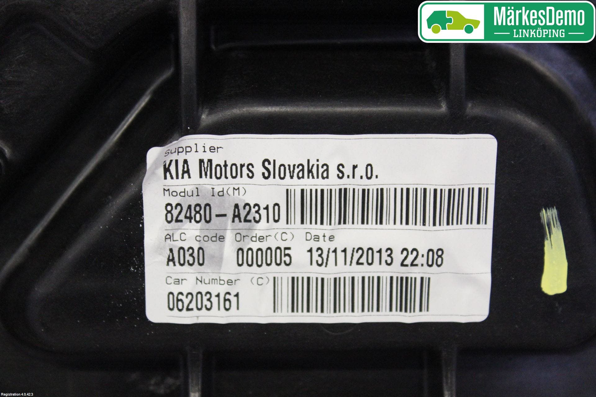 Kia CEED 12-18 Fönsterhissmekanism