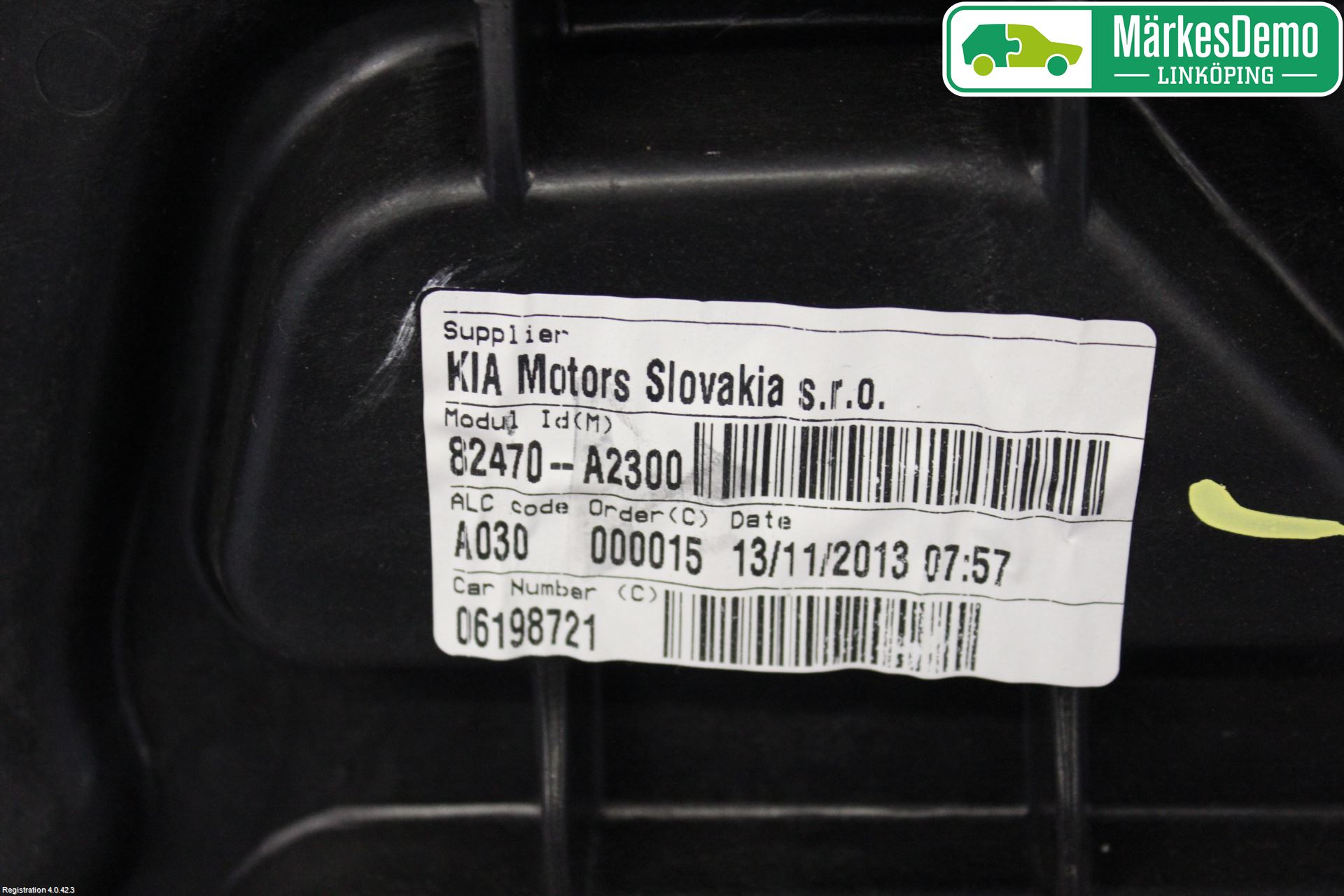 Kia CEED 12-18 Fönsterhissmekanism