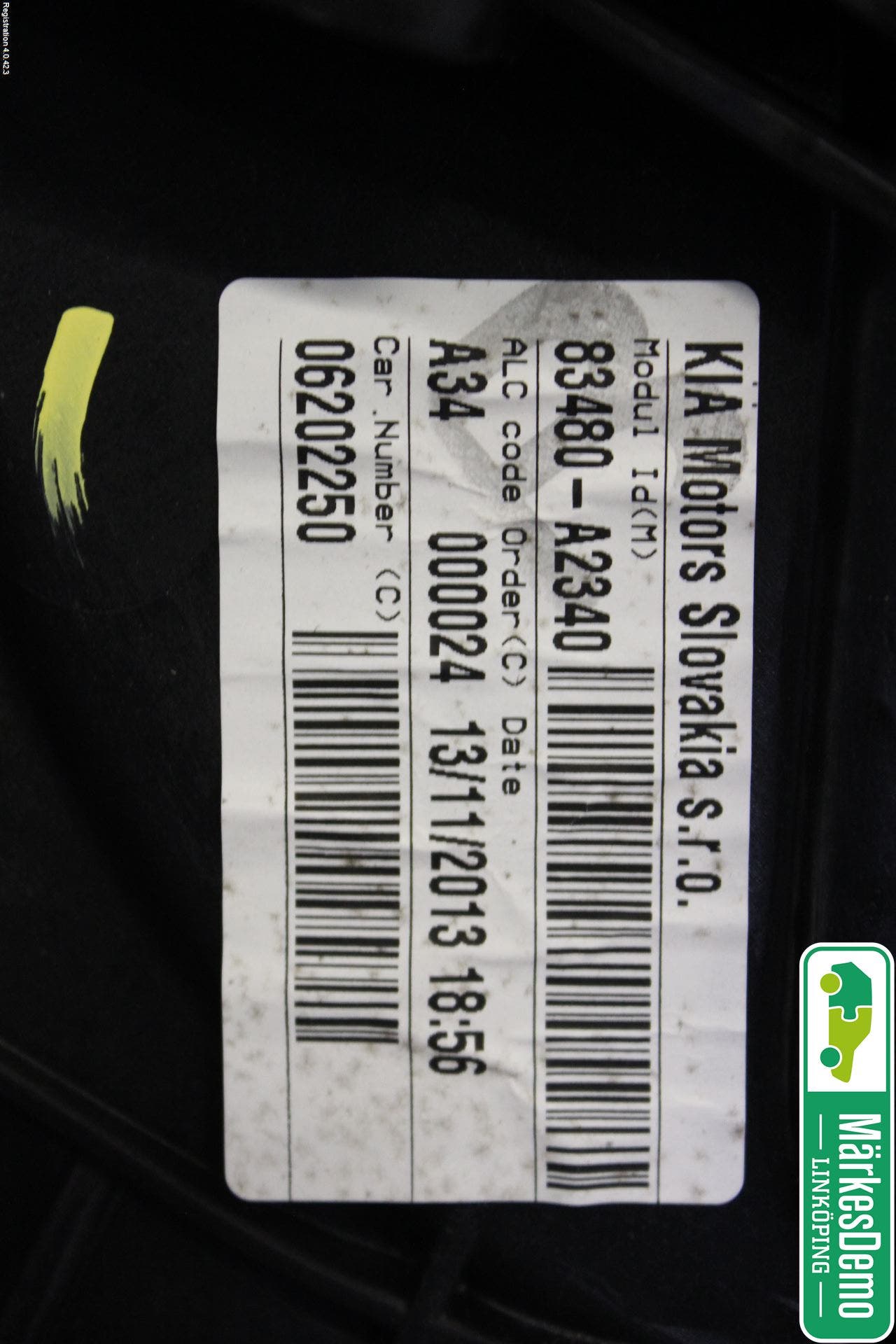 Kia CEED 12-18 Fönsterhissmekanism