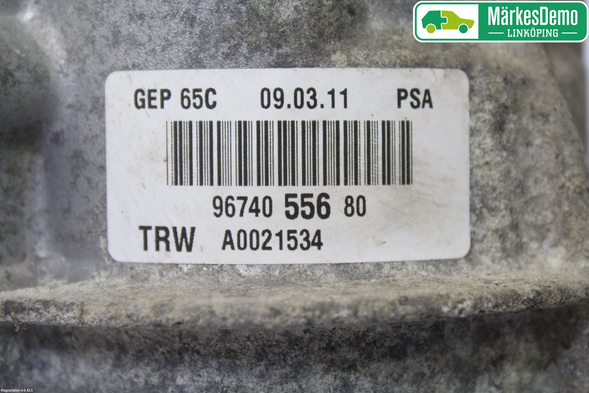 Citroen C4 PICASSO 06-13 Styrservo Pump Elektrisk