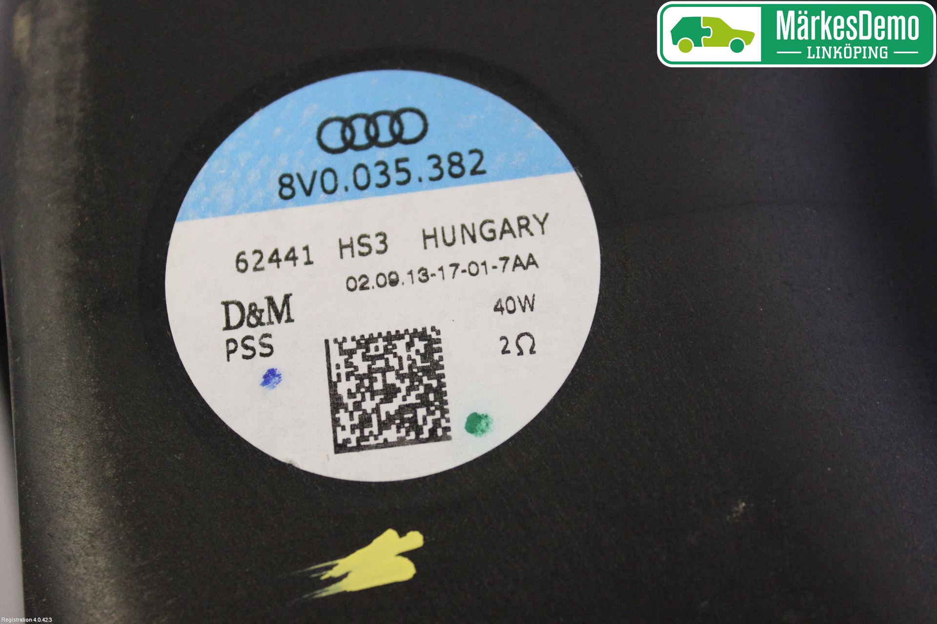 Audi A3/S3 8V 13-20 Högtalare