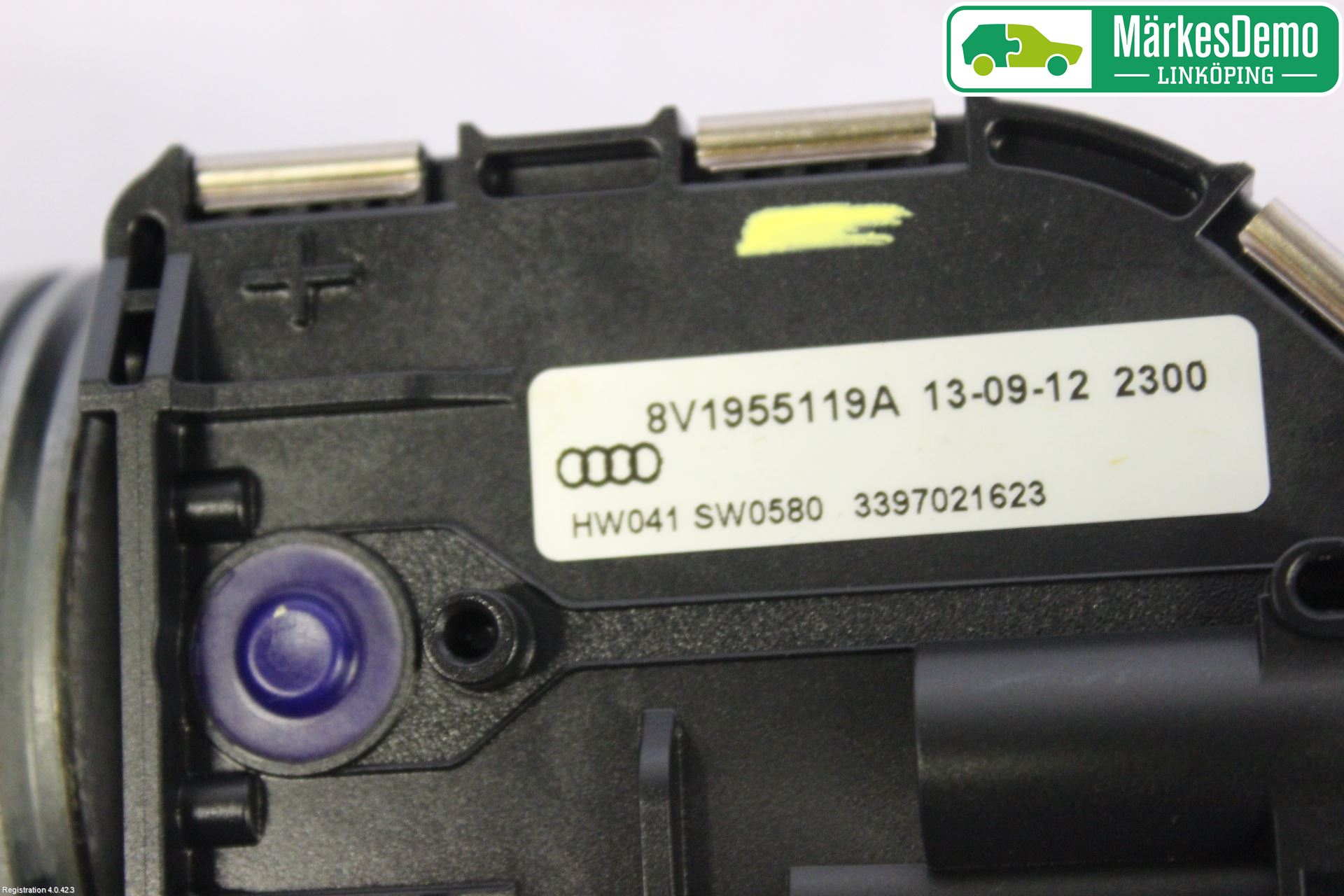 Audi A3/S3 8V 13-20 Torkarmotor Vindruta