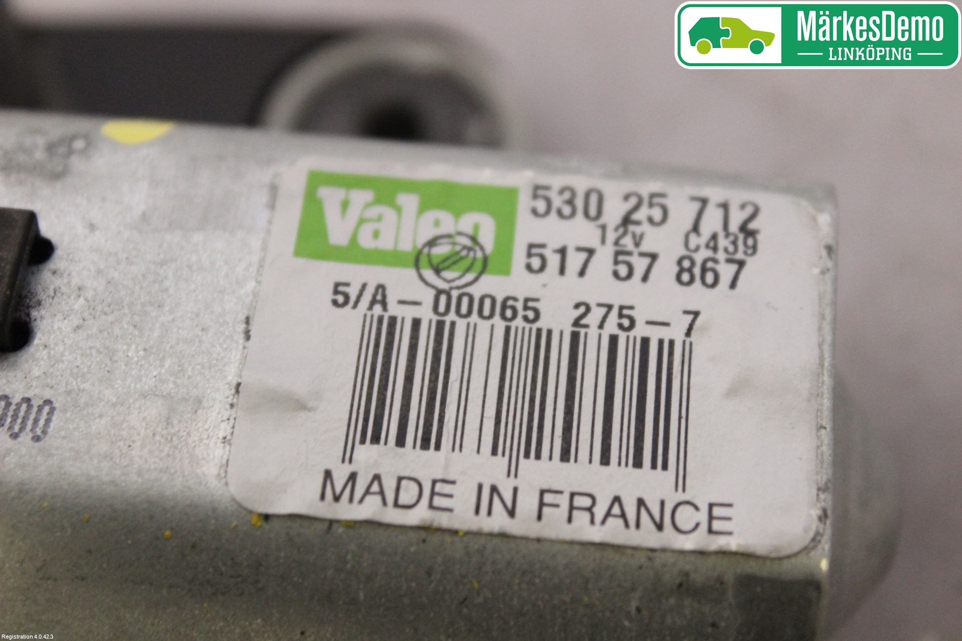 Fiat GRANDE PUNTO 05-10 Torkarmotor Baklucka