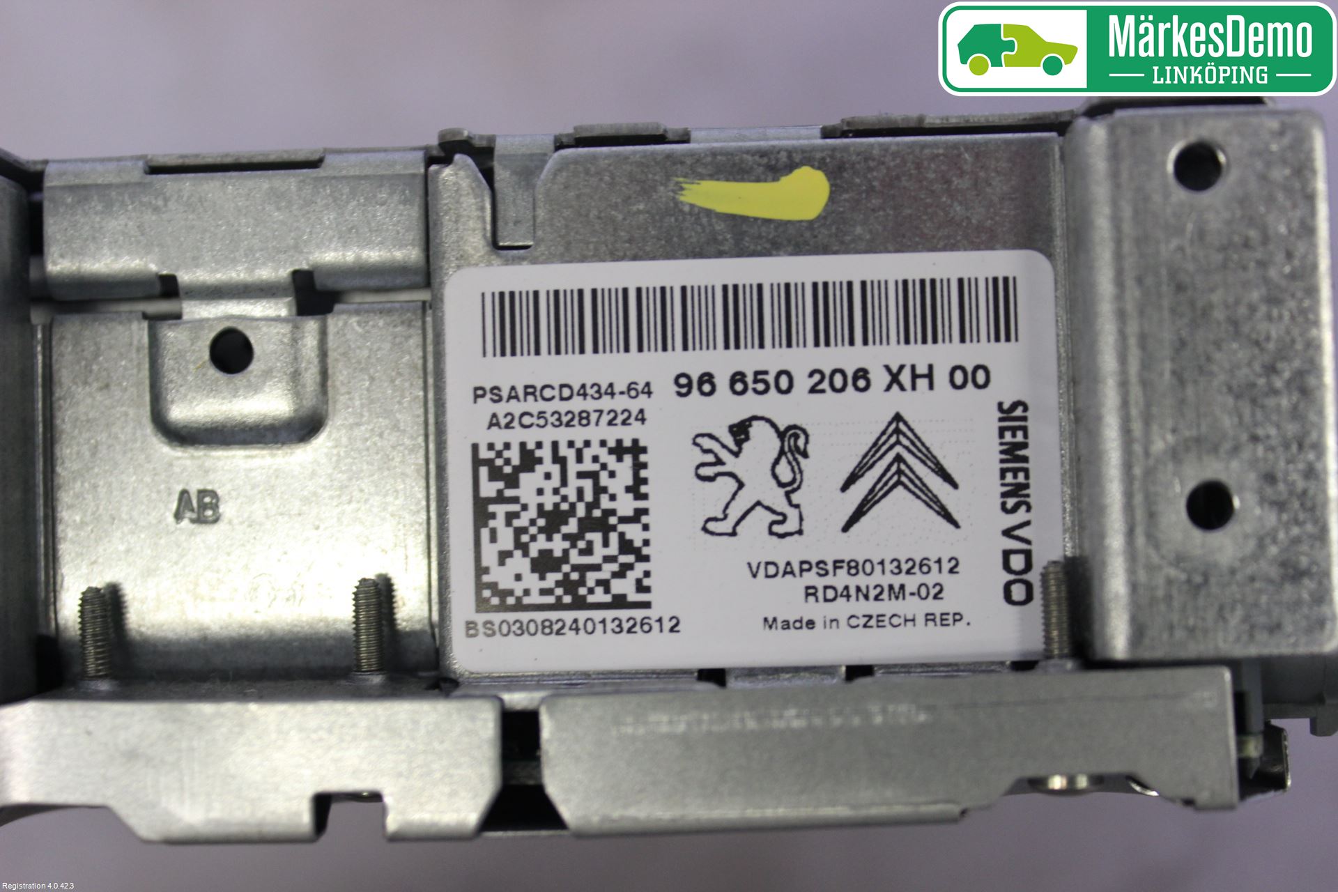 Peugeot 308 08-13 Cd Radio - Multimediapanel