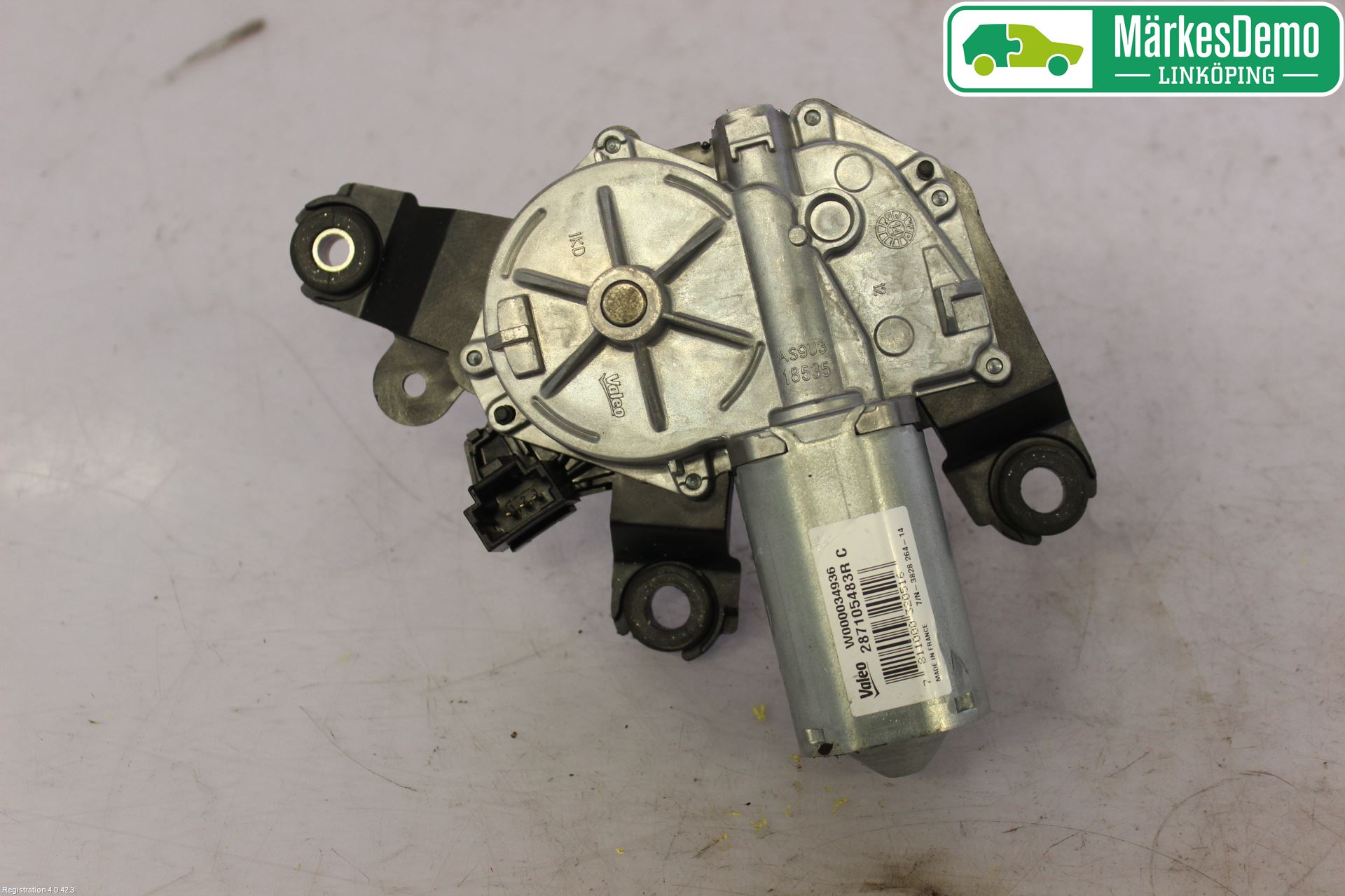 Renault CLIO IV 12-16 Torkarmotor Baklucka