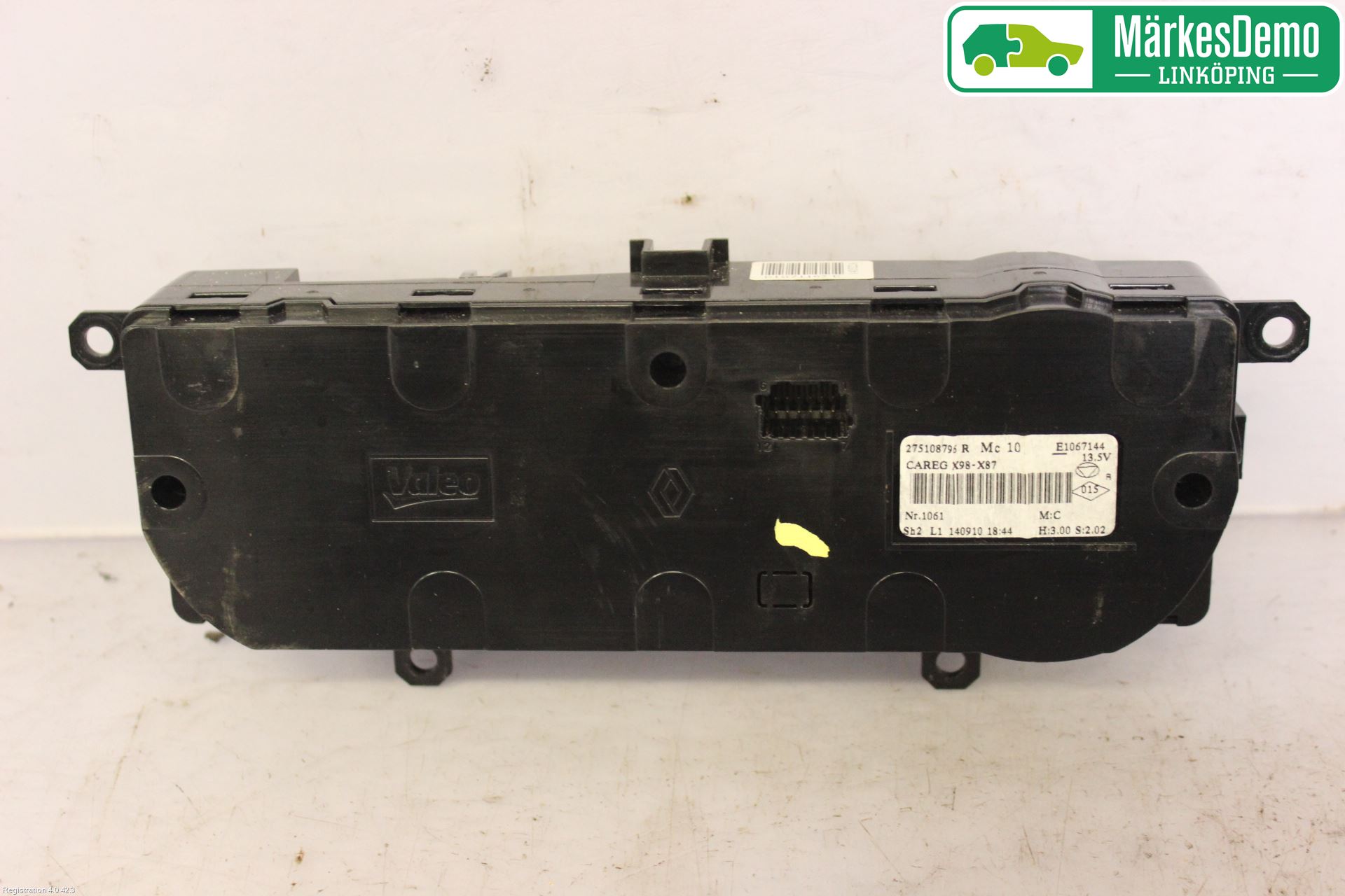 Renault CLIO IV 12-16 Ac Styrenhet Ac Manöveren