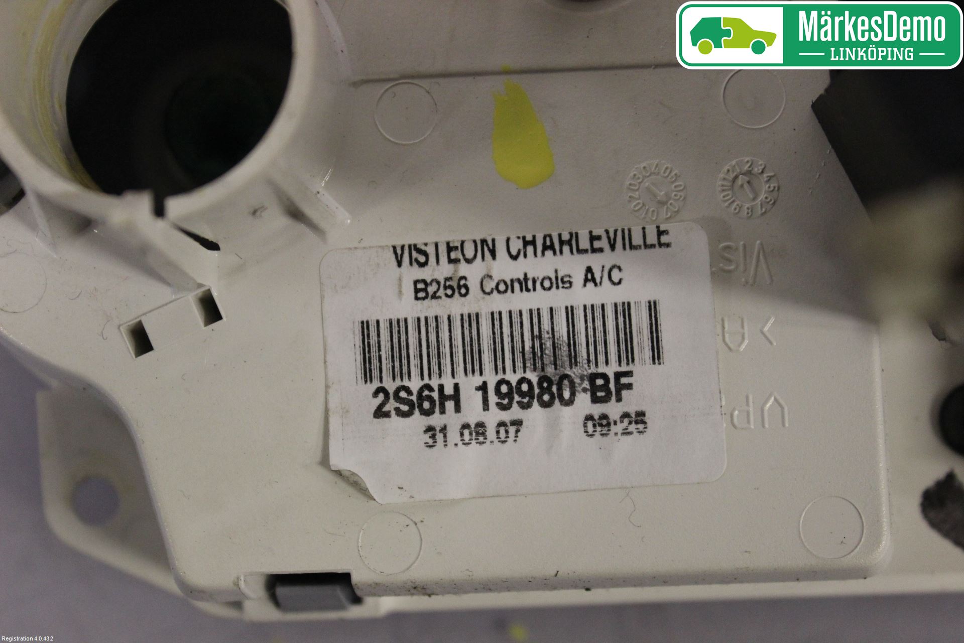 Ford FIESTA     06-08 Värmereglage