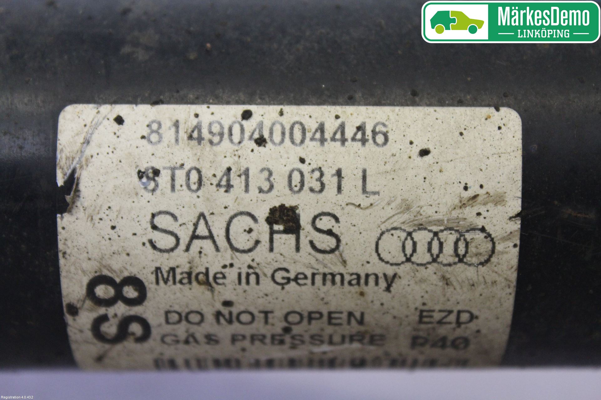 Audi A5 07-16 Fjäderben Fram Höger